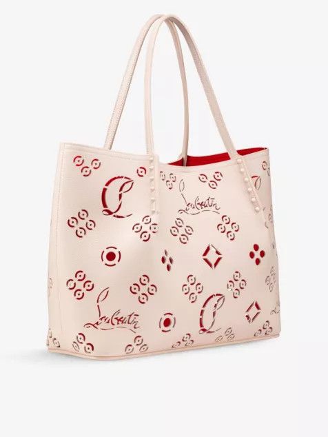 Christian Louboutin o1s1wg110125 Size:OS/Leather Tote Bag in White Size ONE SIZE - 2 Thumbnail