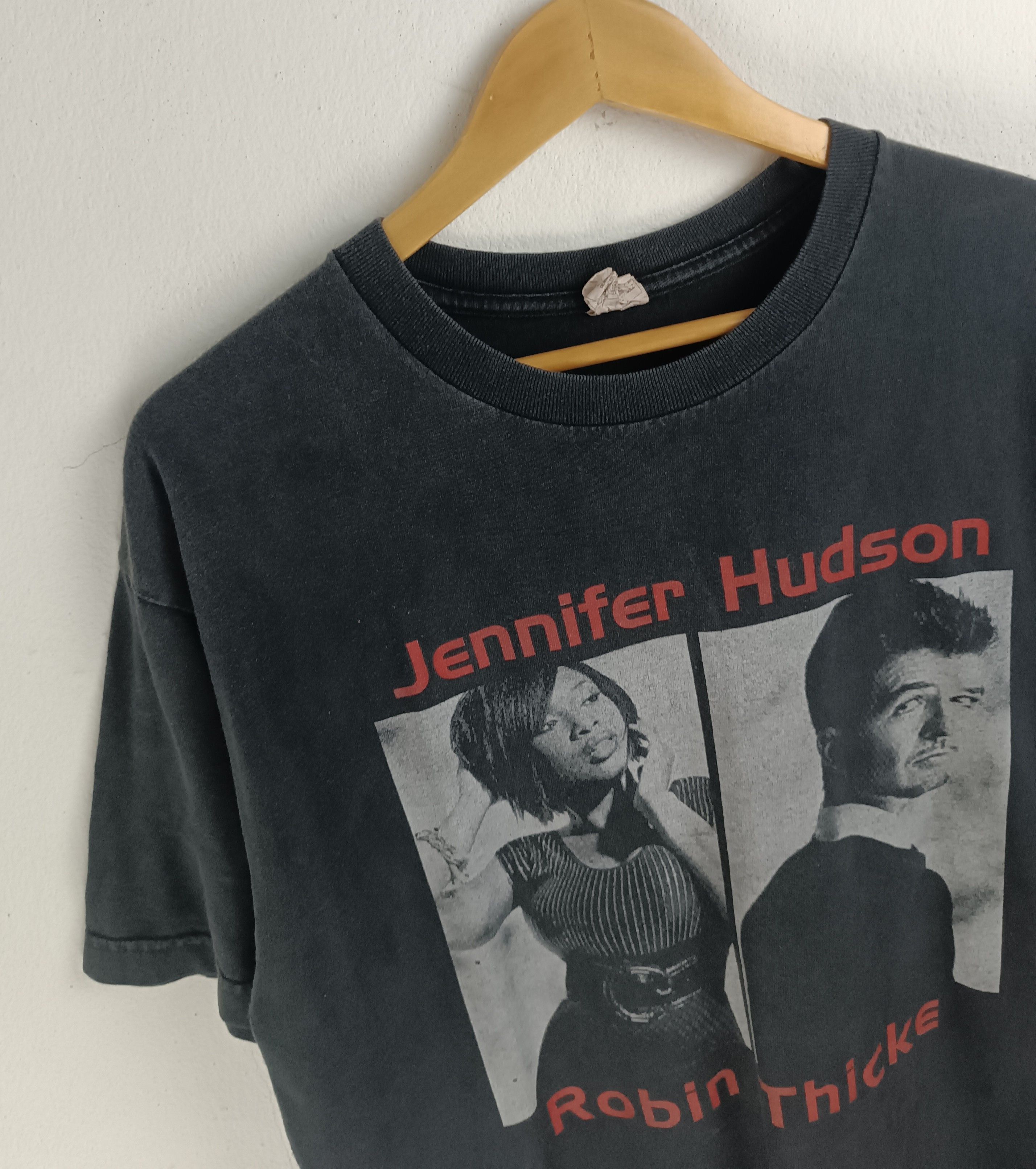 Rap Tees FADED VINTAGE '09 JENNIFER HUDSON ROBIN THICKE TOU VERY RARE Size US L / EU 52-54 / 3 - 5 Thumbnail