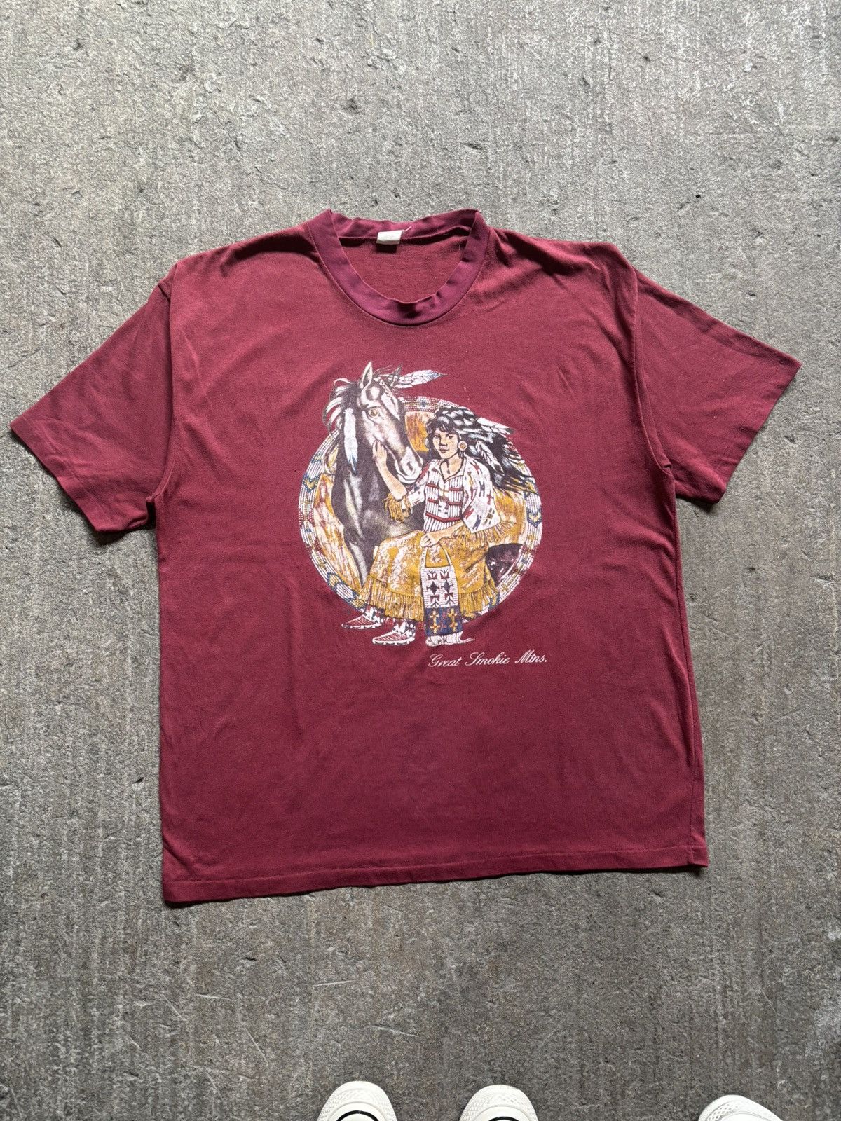 Vintage Vintage T-shirt 80s Size US L / EU 52-54 / 3 - 4 Thumbnail
