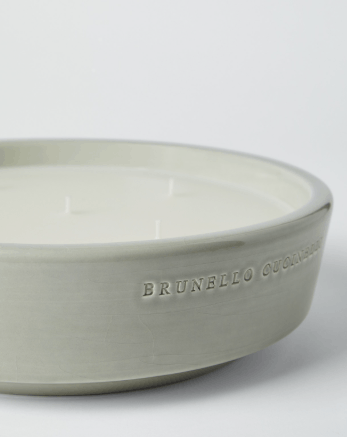 Brunello Cucinelli o1la1rc1a0325 Size: OS/ Candle in Grey Size ONE SIZE - 3 Thumbnail