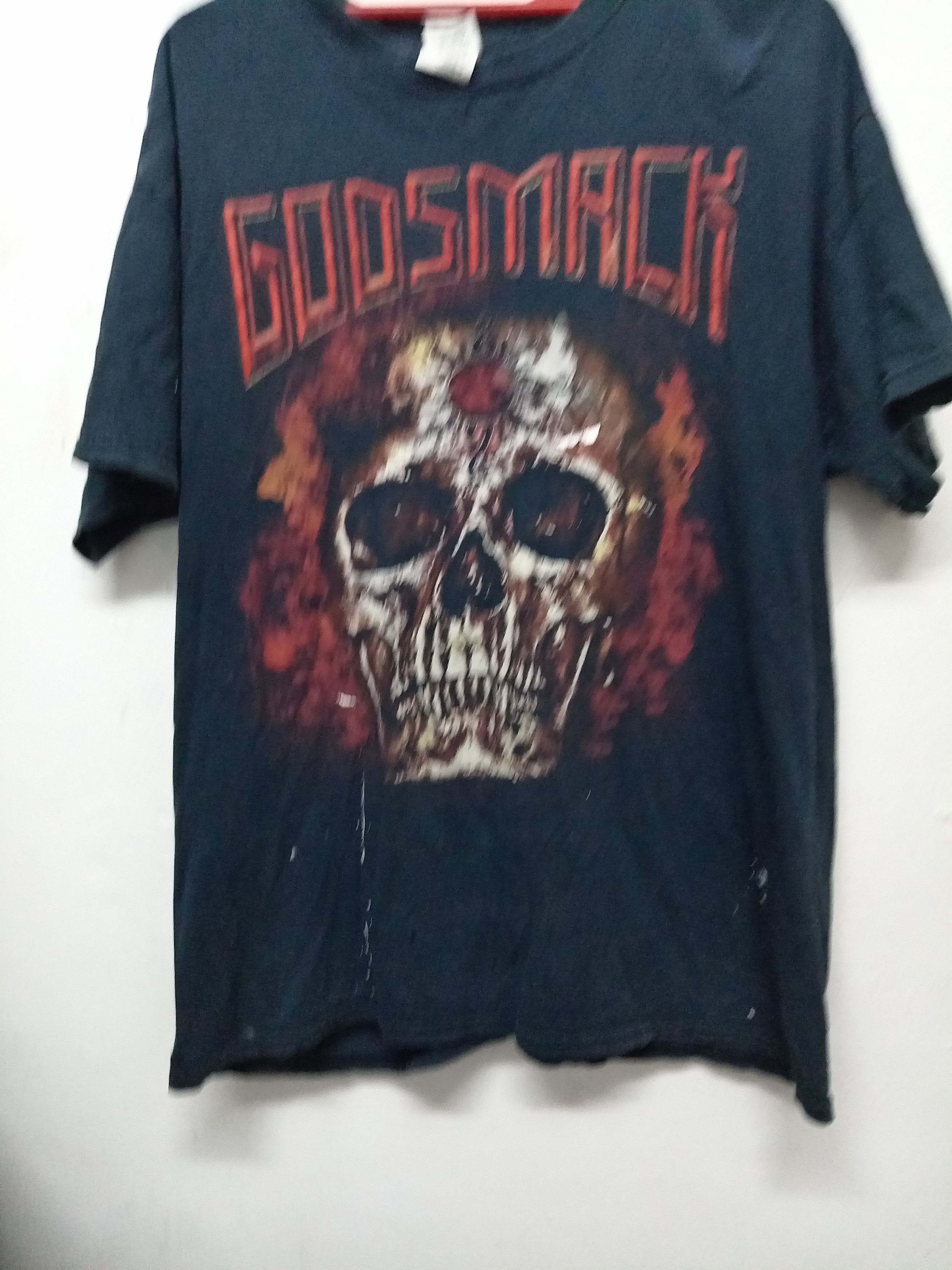 Vintage y2k godsmack band tee distressed T-Shirt
