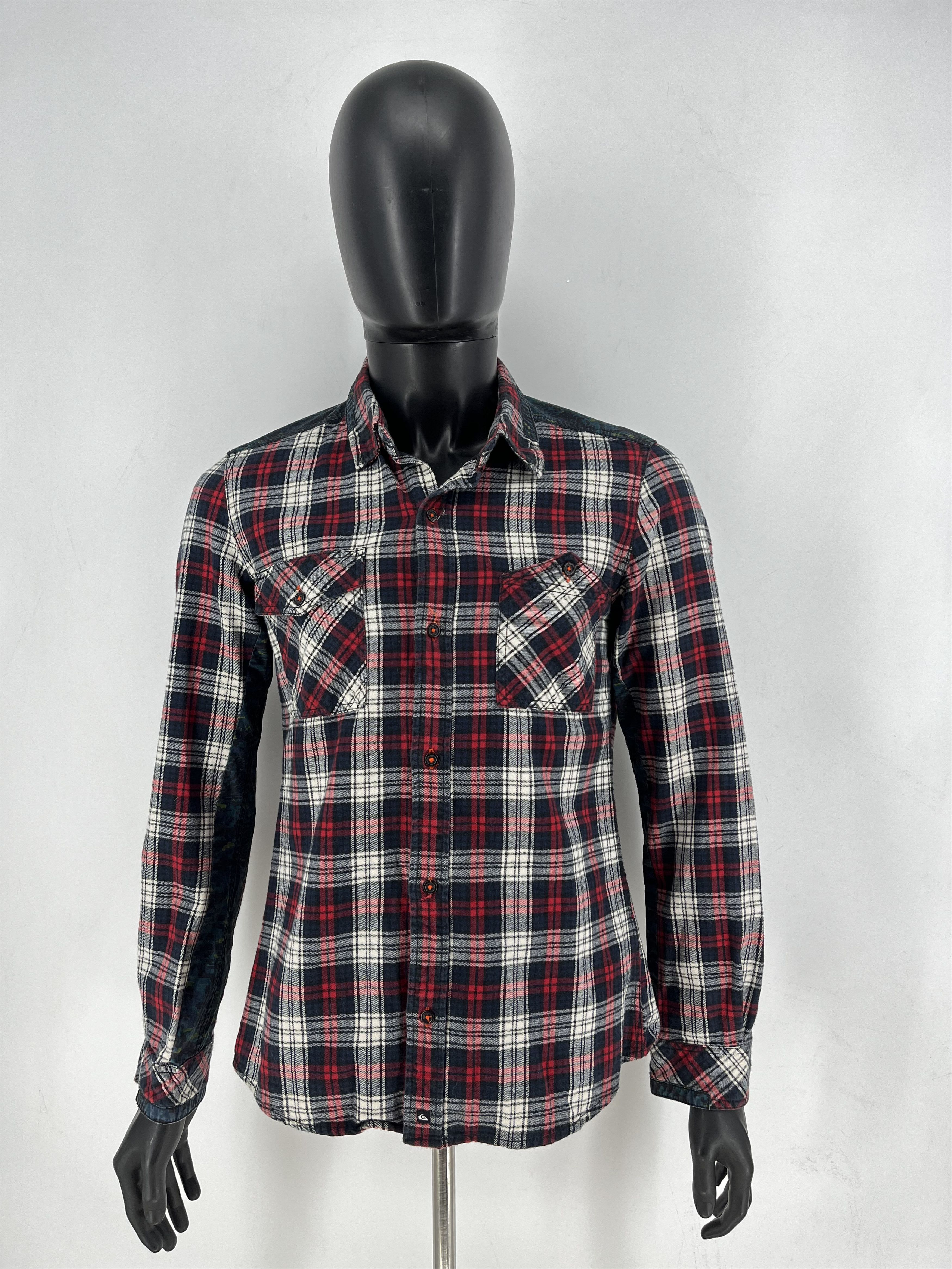 Quicksilver Y2K Quicksilver Plaid Cotton Jacket Shirt Buttons Up L Size US L / EU 52-54 / 3 - 3 Thumbnail