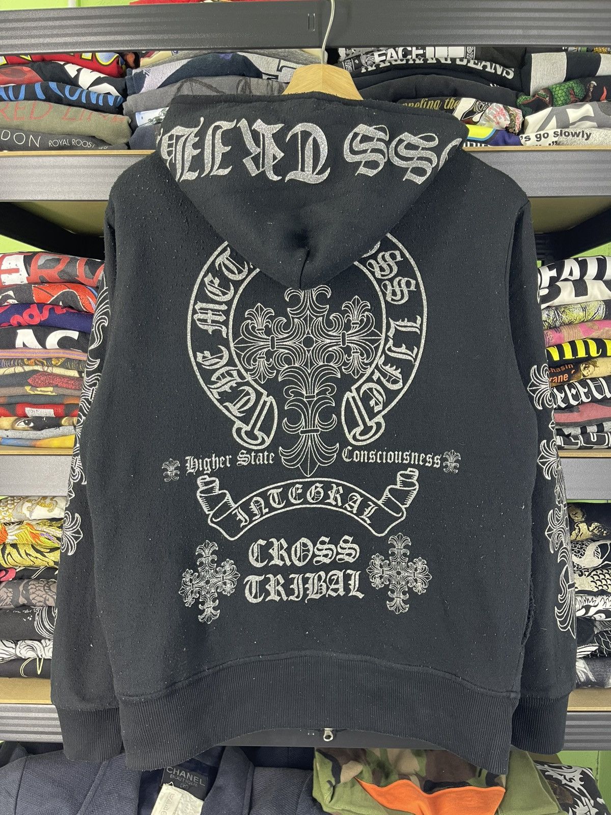 Clash Ahead Vintage Clash Ahead Graphic inspired by Chrome Hearts Hoodie Size US M / EU 48-50 / 2 - 11 Thumbnail