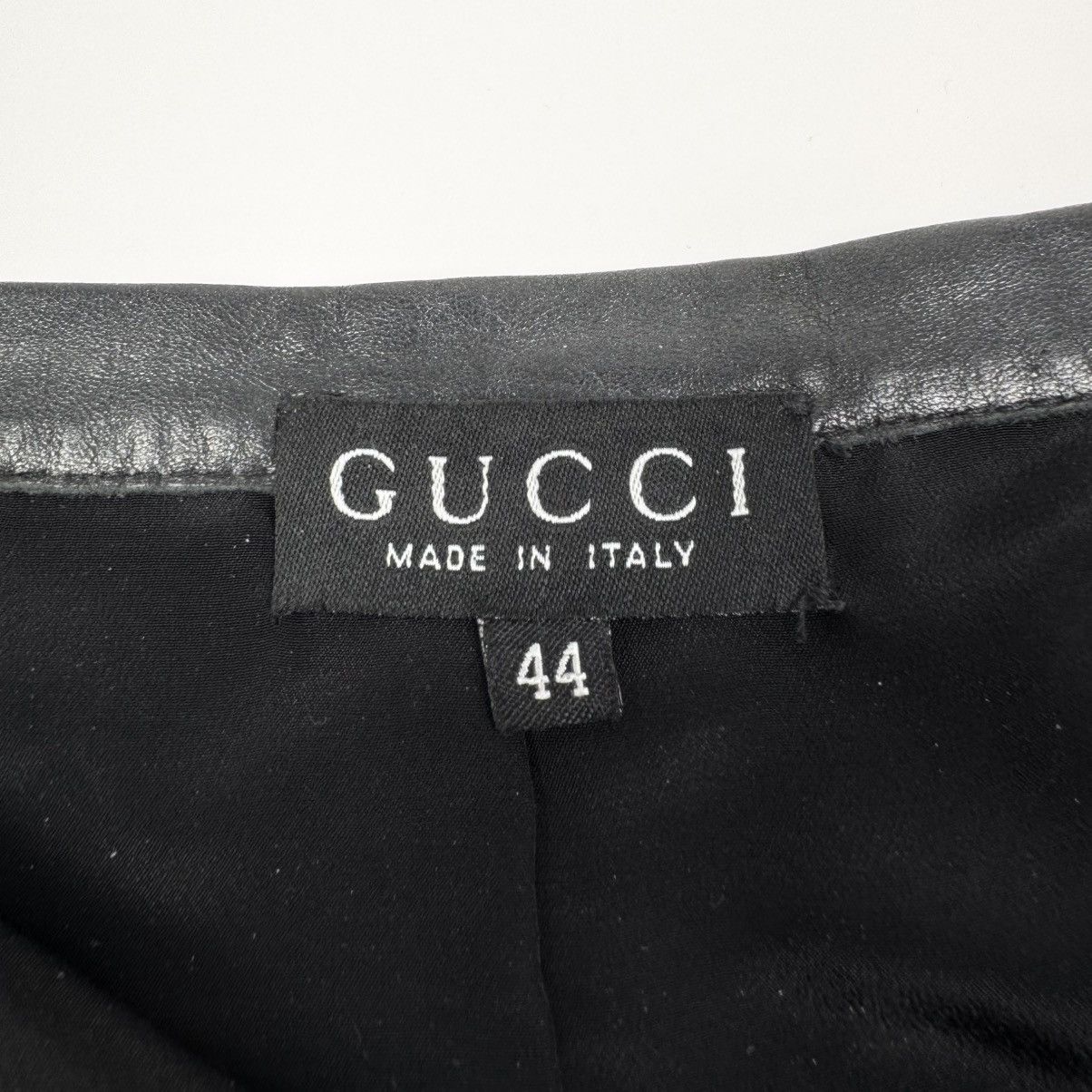 Gucci Gucci By Tom Ford FW1997 Black Leather Short Skirt Size 30" / US 8 / IT 44 - 4 Thumbnail