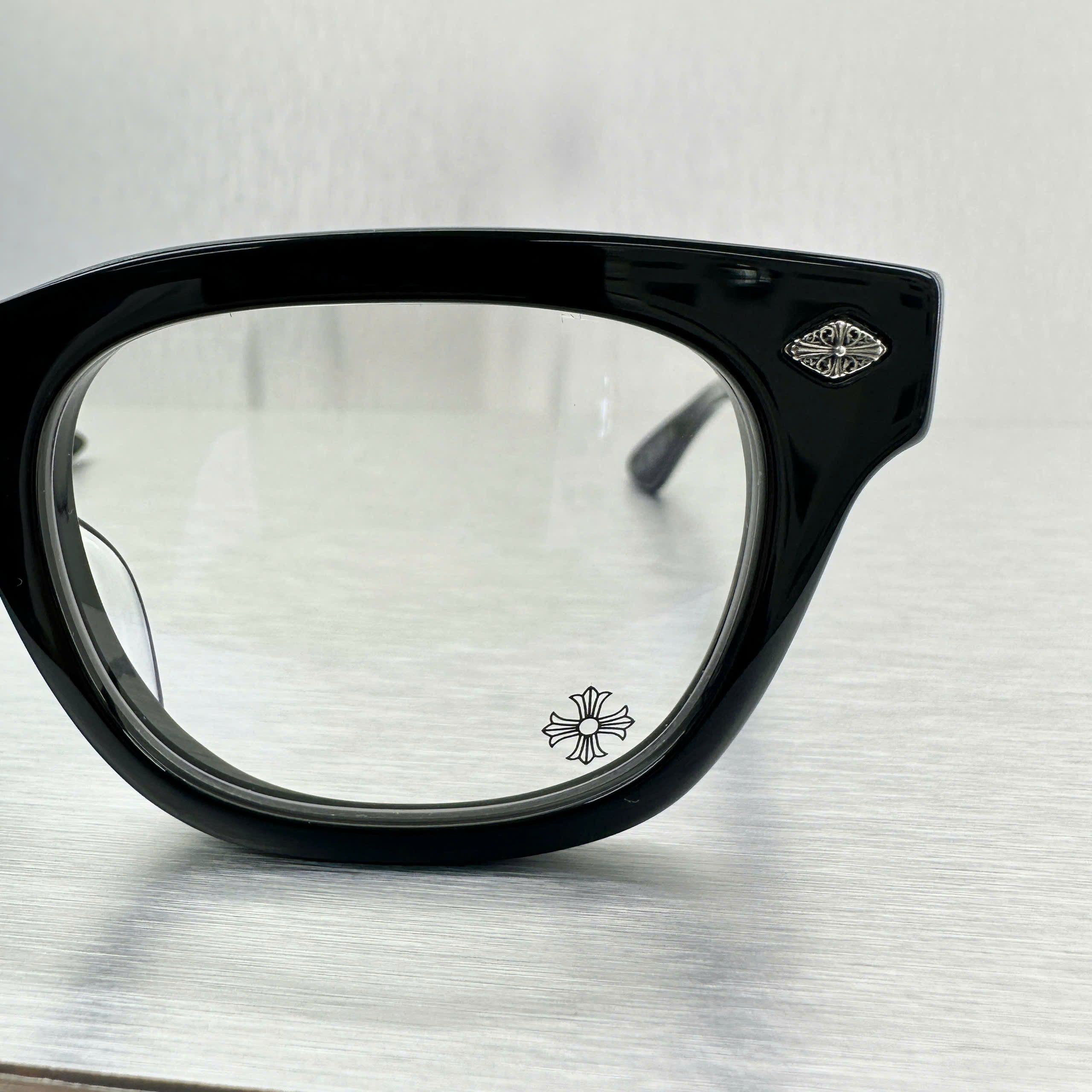 Chrome Hearts CHROME HEARTS BAGGINS BLACK PLASTIC Size ONE SIZE - 7 Thumbnail