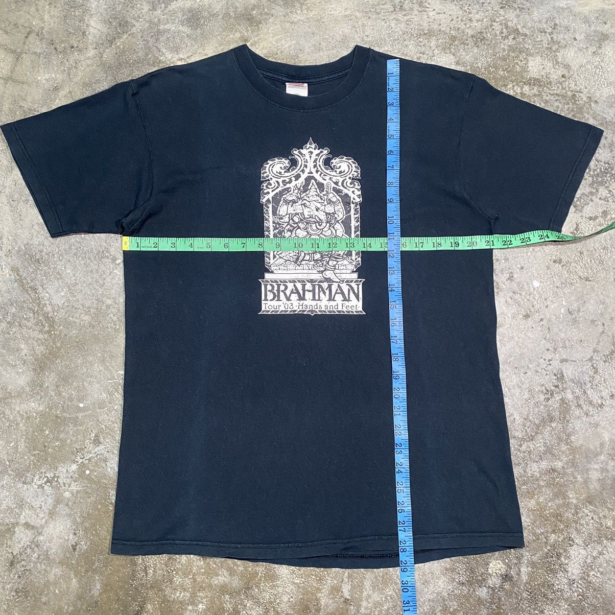 Band Tees Vintage BRAHMAN Tour 03 Hands and Feet Japanese Band T Shirt Size US L / EU 52-54 / 3 - 13 Thumbnail