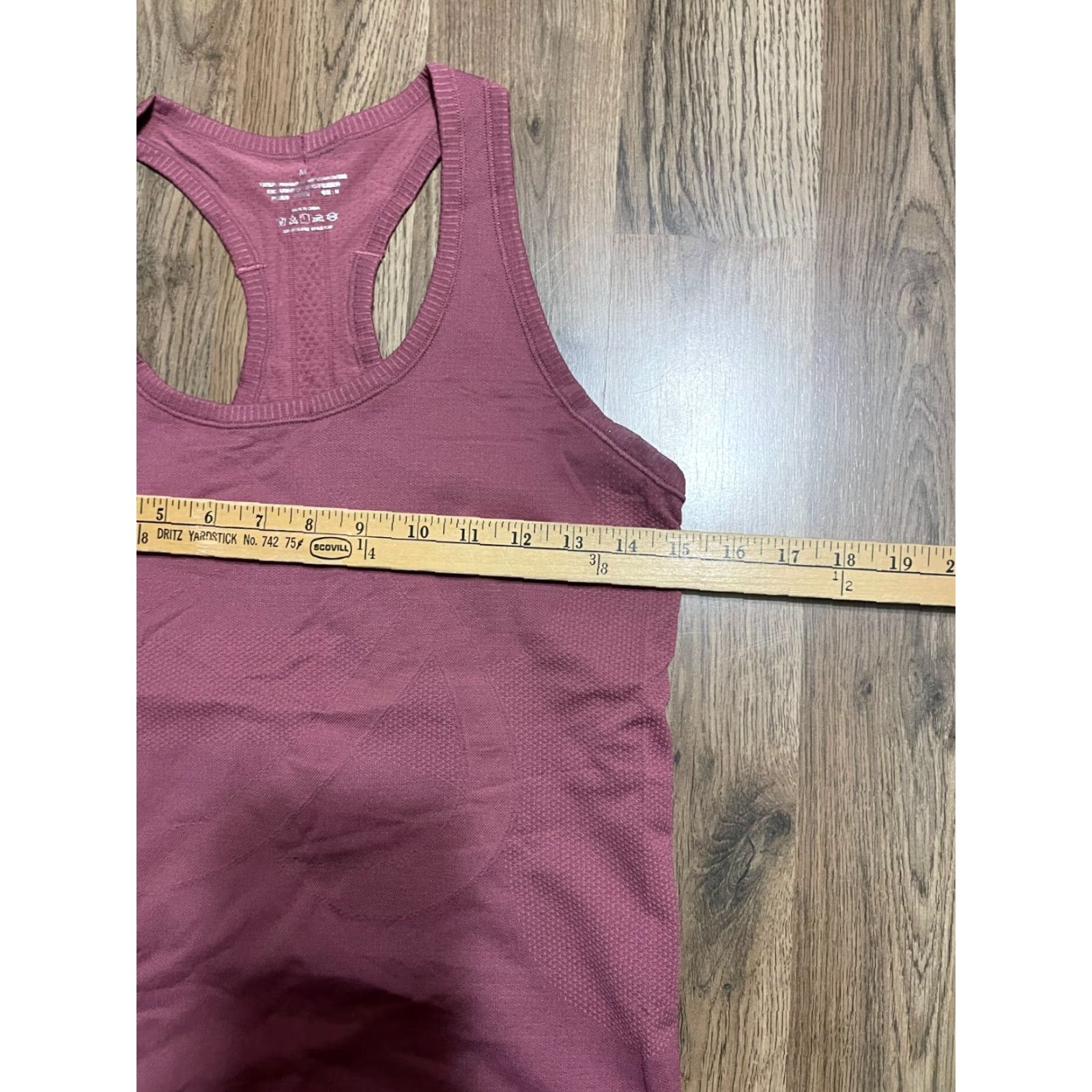 Vintage CRZ YOGA Tank Top Women M Purple Racerback Athletic Yoga Top Size M / US 6-8 / IT 42-44 - 6 Thumbnail