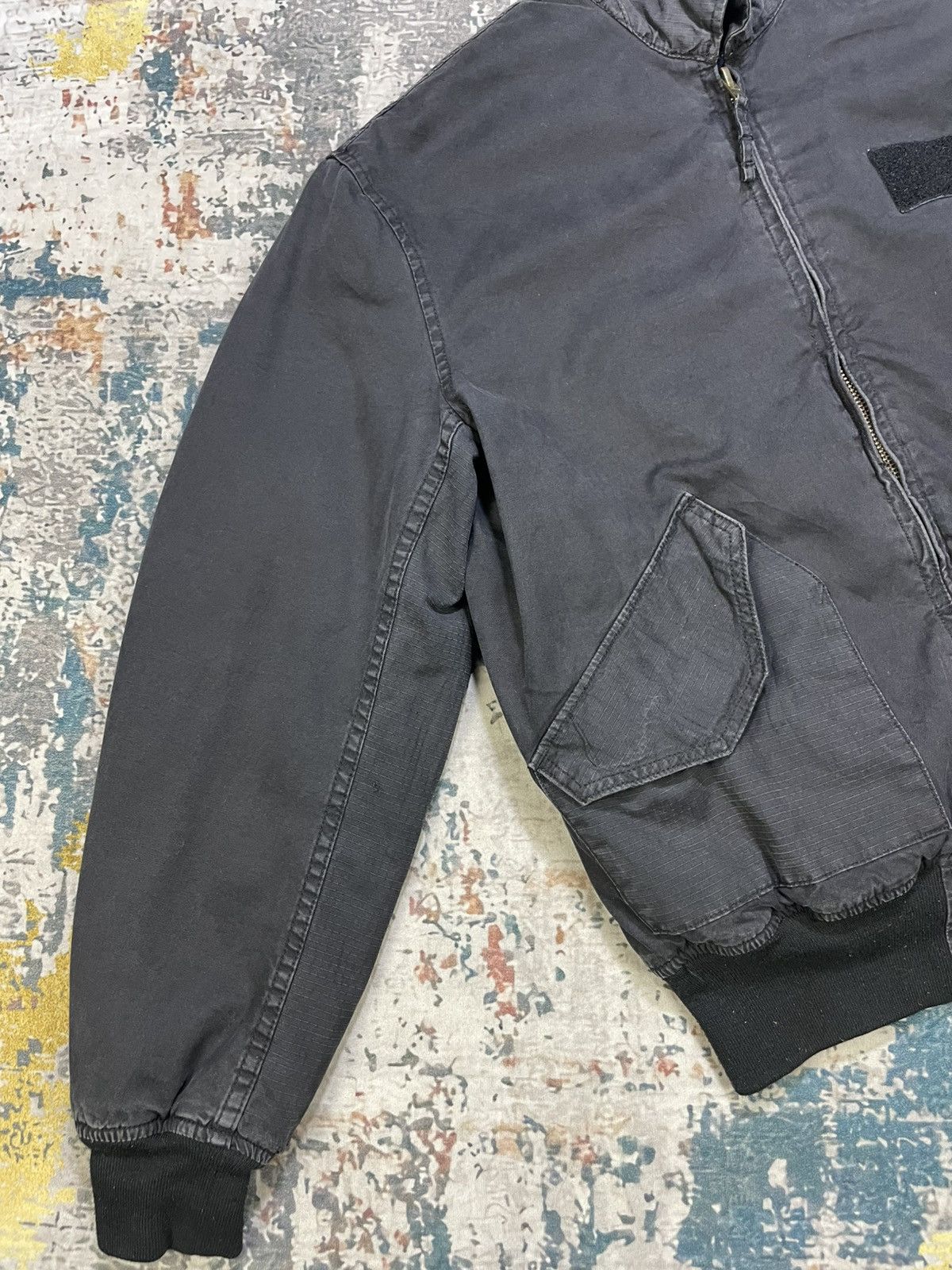 Stussy Vtg 90s Stussy Military Type CWU-45P Flight Bombers Size US M / EU 48-50 / 2 - 6 Thumbnail