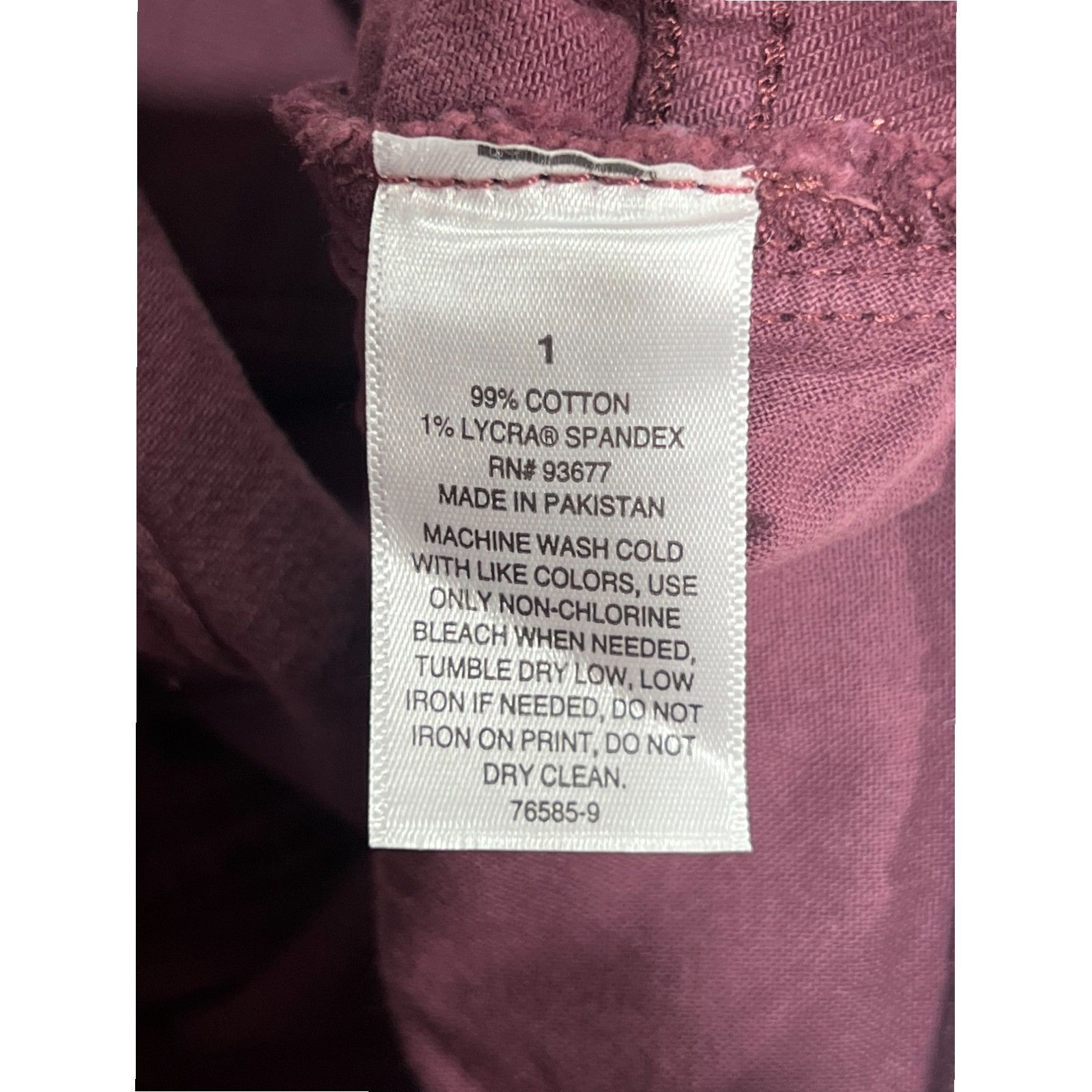 Arizona Jean Co. Arizona - Women's Extreme Low-Rise Slim Fit Flare Pants - Eg Size 28" / US 6 / IT 42 - 9 Thumbnail