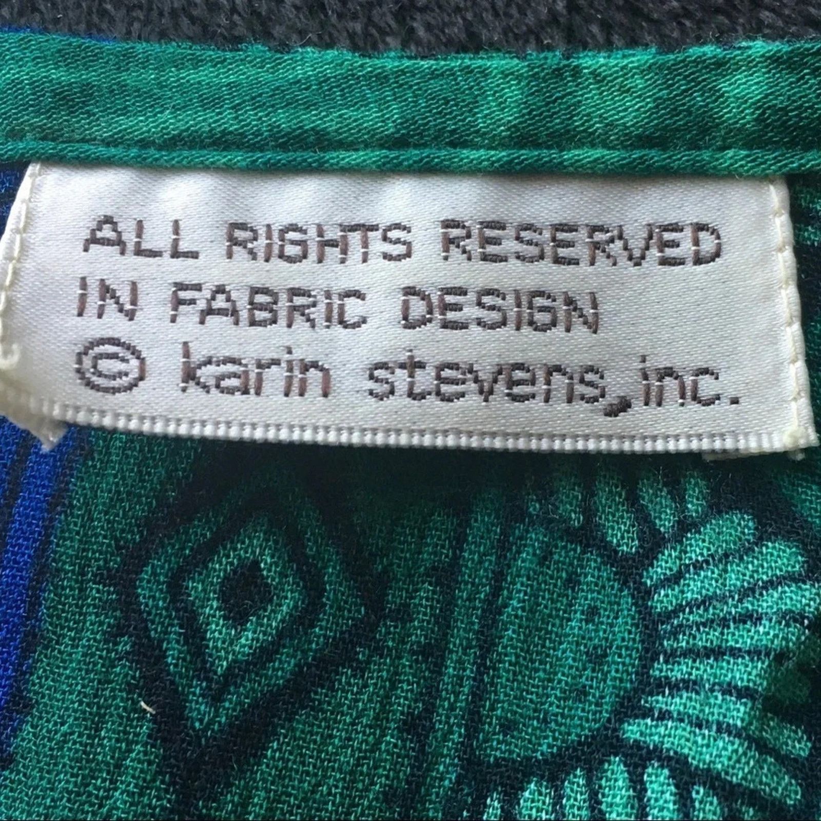 The Unbranded Brand Karin Stevens vintage 100% rayon dress, size 12 Size M / US 6-8 / IT 42-44 - 3 Thumbnail