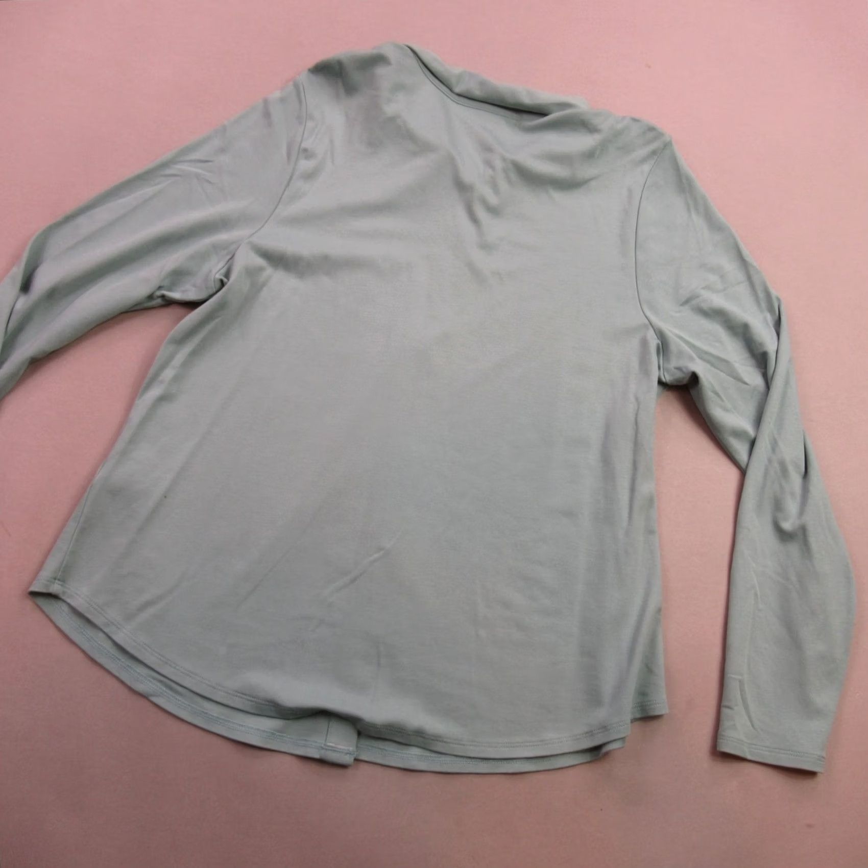 J. Jill J Jill Shirt Womens Large Petite Long Sleeve Button Front Casual Green Size L / US 10 / IT 46 - 7 Thumbnail