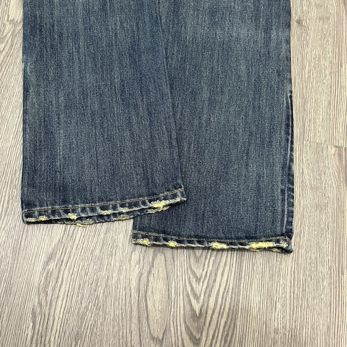 14th Addiction Riot - Thrashed Fading Denim ifsix Lgb Style shibuya tokyo Size US 30 / EU 46 - 16 Thumbnail