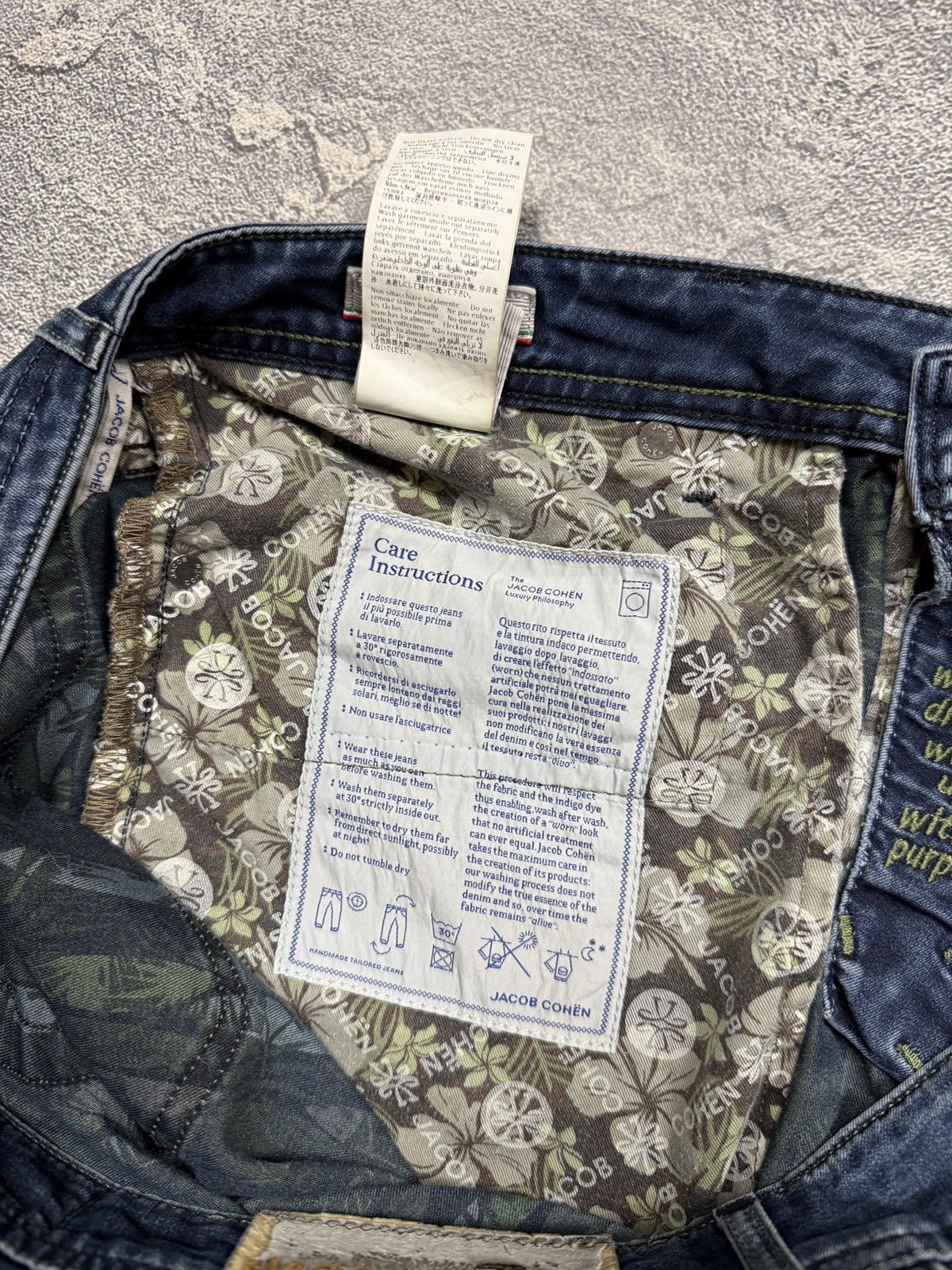 Jacob Cohen Vintage Jacob Cohen Limited Edition Jeans Size US 35 - 17 Thumbnail