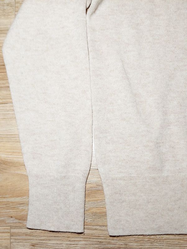 Cos 90% wool 10% cashmere sweater beige luxury soft Size XXL / US 16-18 / IT 52-54 - 4 Thumbnail