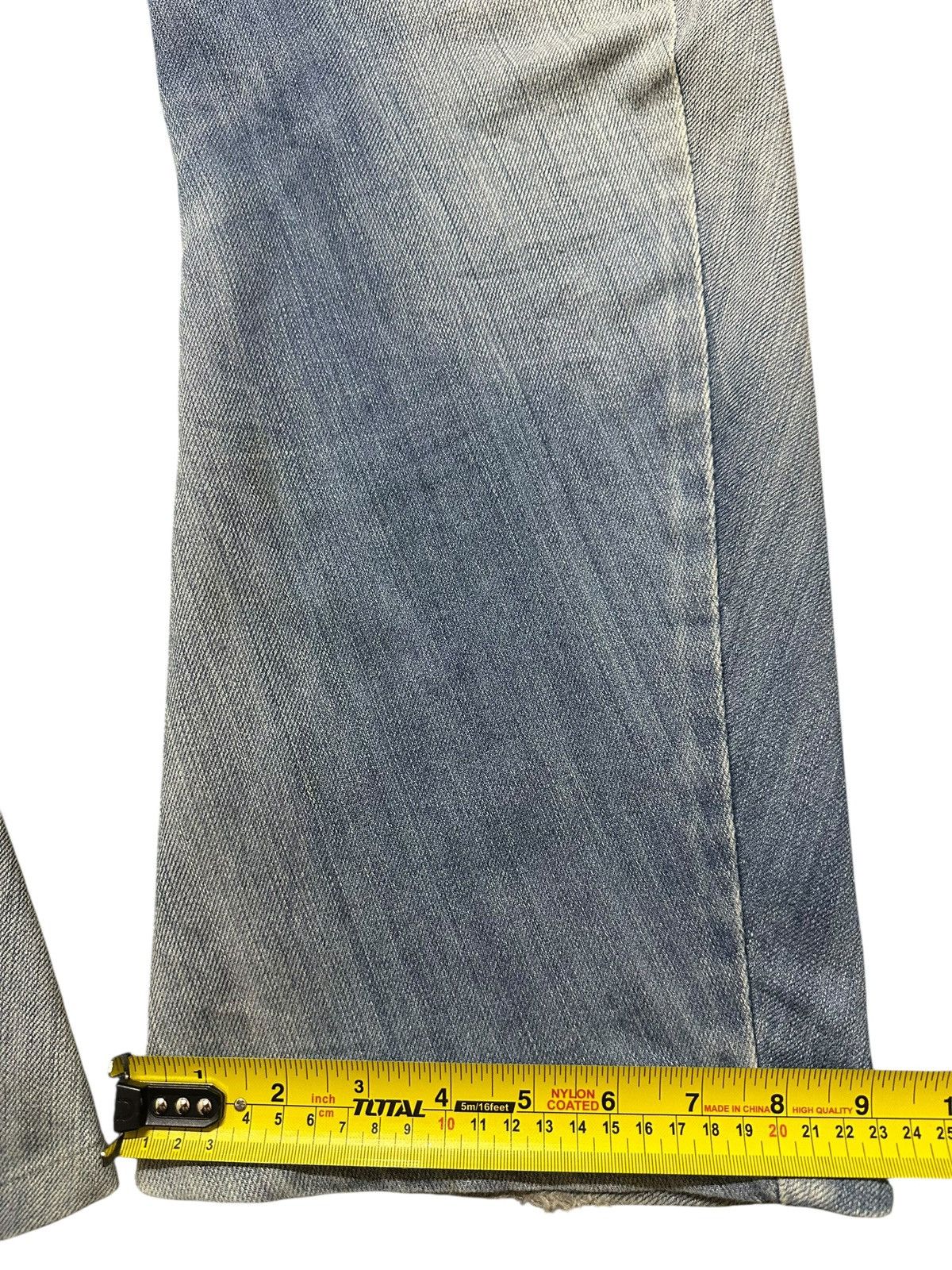 Edwin Vintage Edwin E-Function Blue Faded Wash Style Loose Jeans Size US 32 / EU 48 - 17 Thumbnail