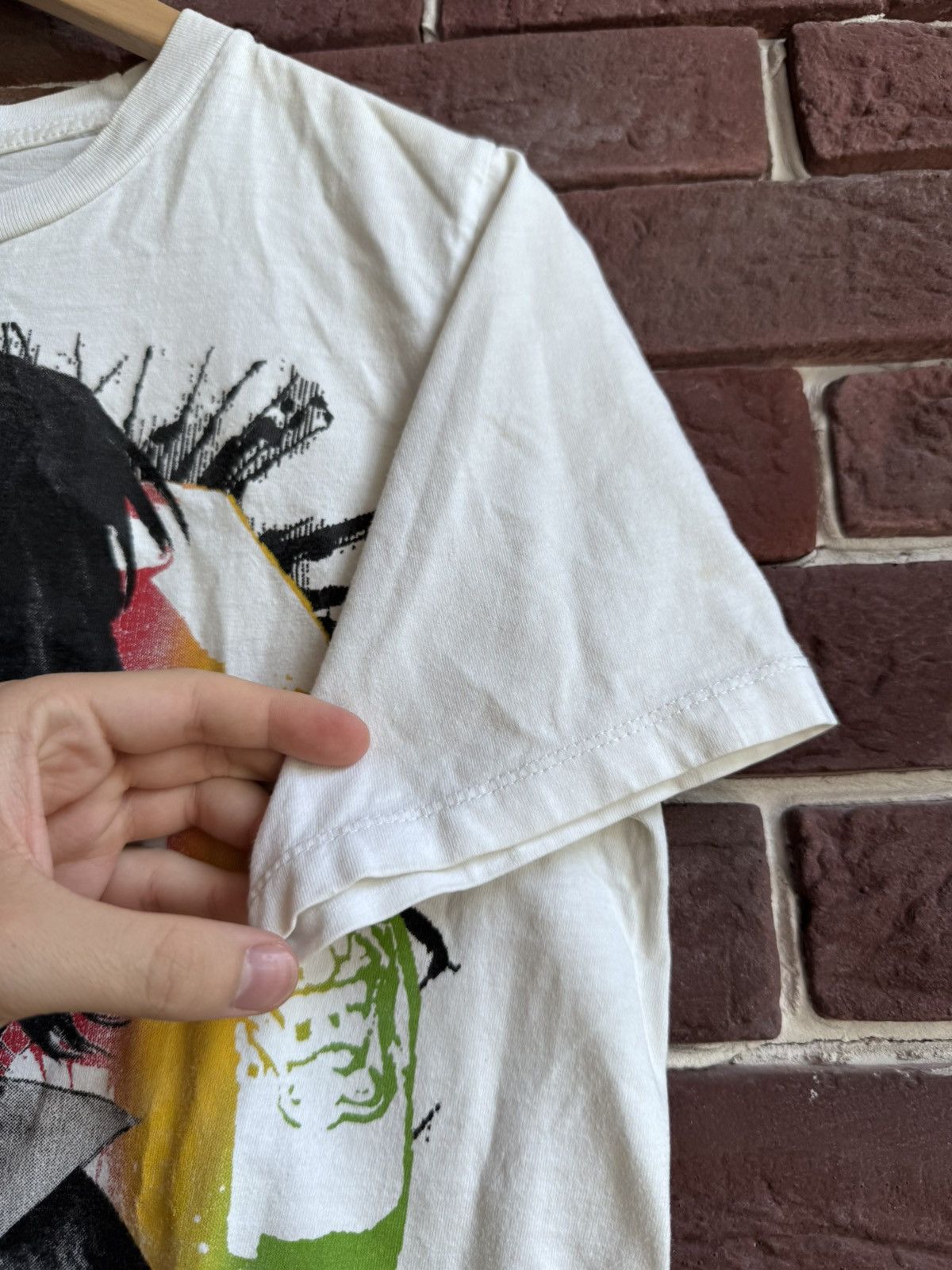 Band Tees Rare Vintage 00s Marilyn Manson Tour Metal Band Tee White M Size US M / EU 48-50 / 2 - 7 Thumbnail