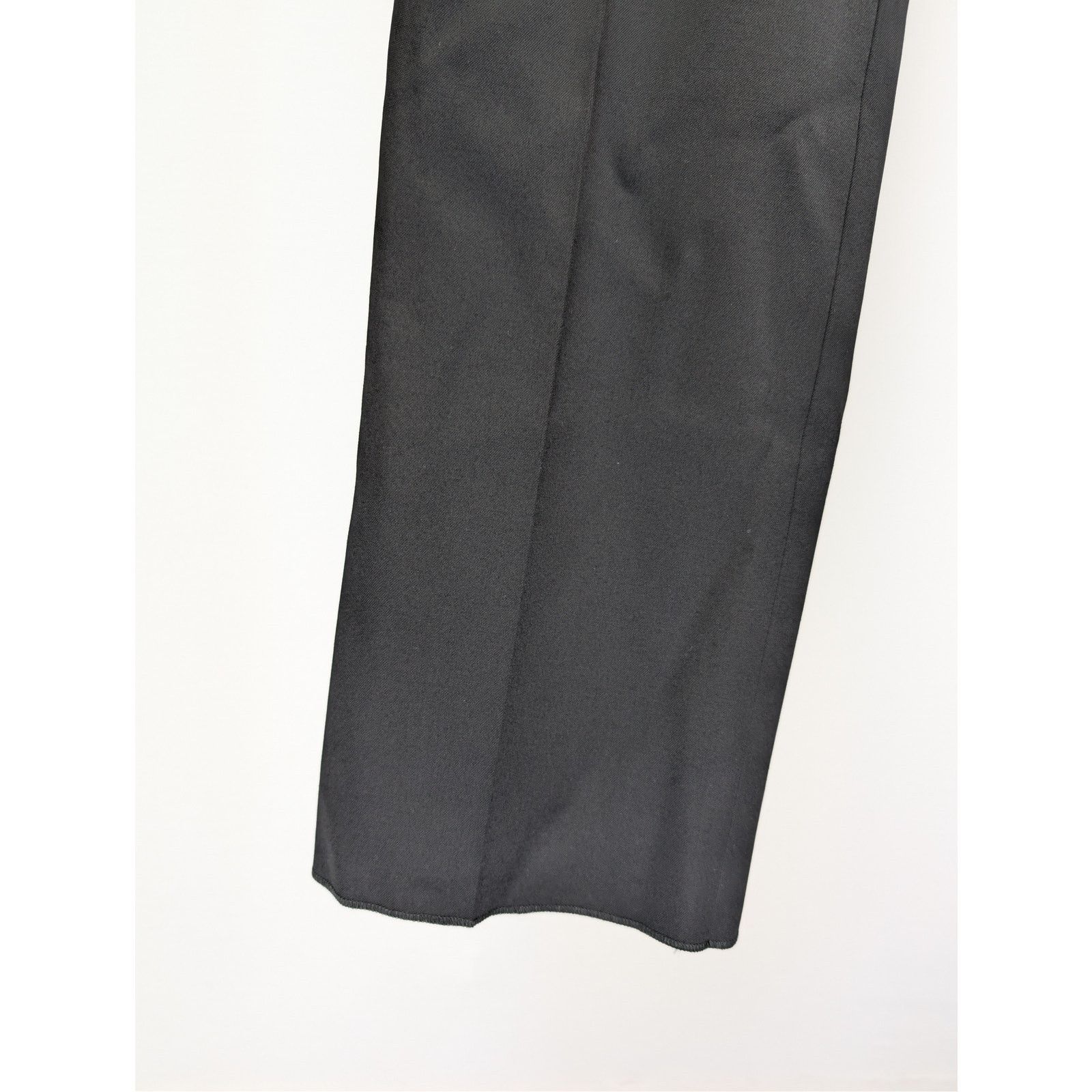 Saint Laurent Paris o1rshd1 Grain De Poudre Organique Pants in Black Size US 36 / EU 52 - 9 Thumbnail