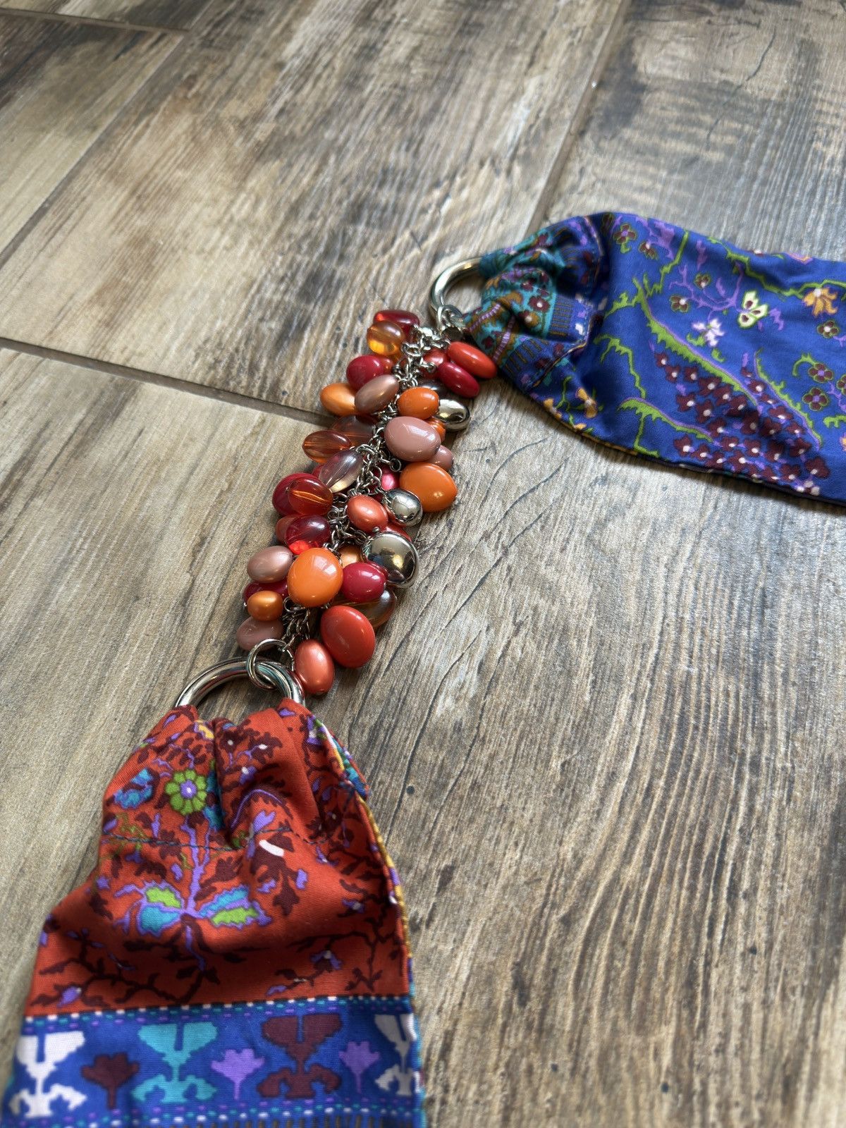 Etro 😍 Etro Multicolor Paisley Printed Silk Head Band Scarf Belt Size ONE SIZE - 9 Thumbnail