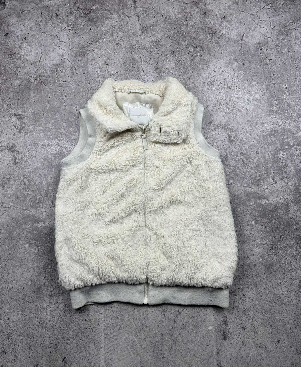 Japanese Brand Vintage Fur Vest Mohair Jacket Yohji LGB Style Japanese Y2K Size US XS / EU 42 / 0 - 1 Thumbnail