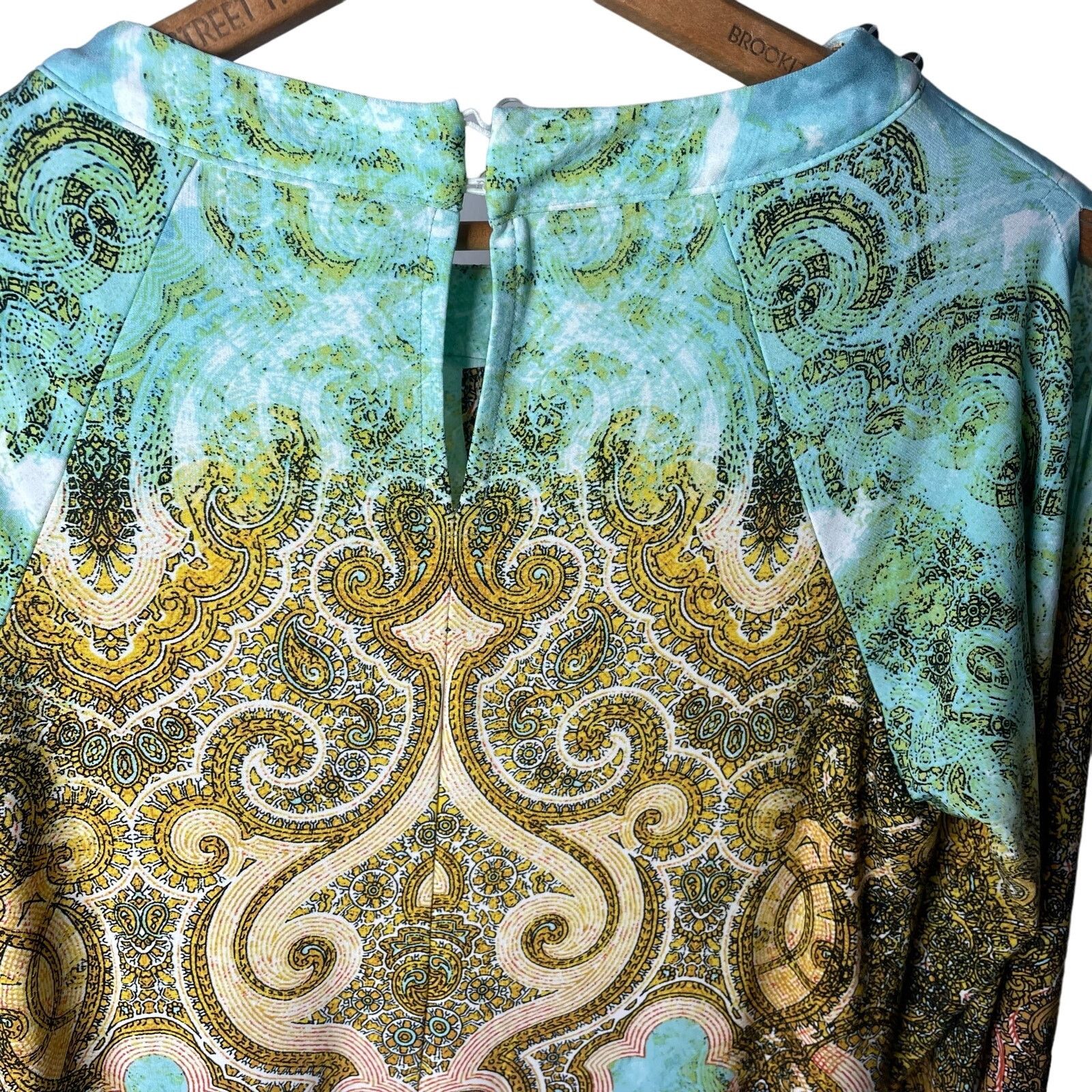 Chicos Chico's Paisley Midi Dress Size M / US 6-8 / IT 42-44 - 5 Thumbnail