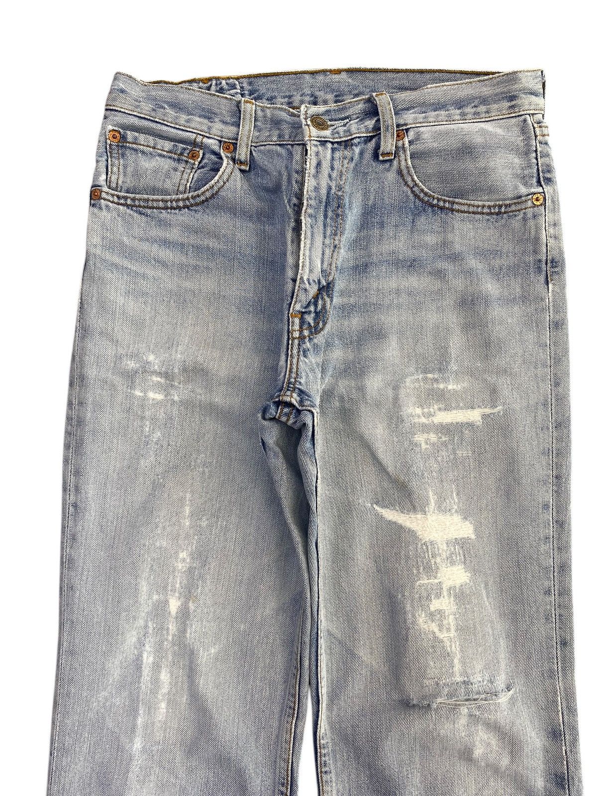 Levi's Levi’s 502 Acid Light Wash Style Ripped Jeans Size US 29 - 2 Thumbnail