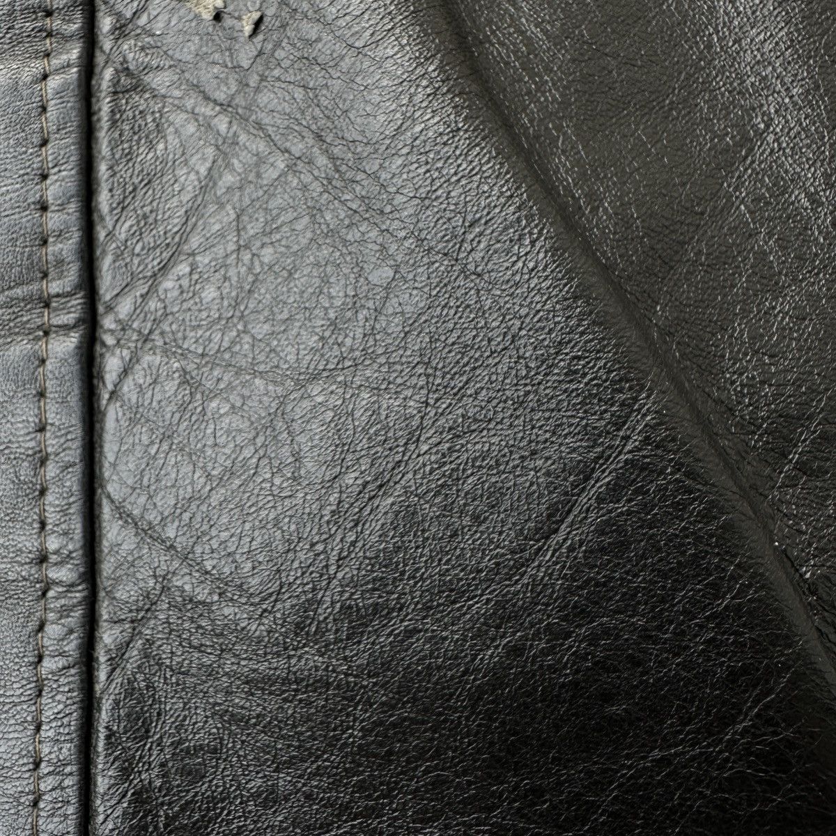 Leather 70s Anthony Bourdain Shop Car Coat leather jacket ERD Size US L / EU 52-54 / 3 - 9 Thumbnail