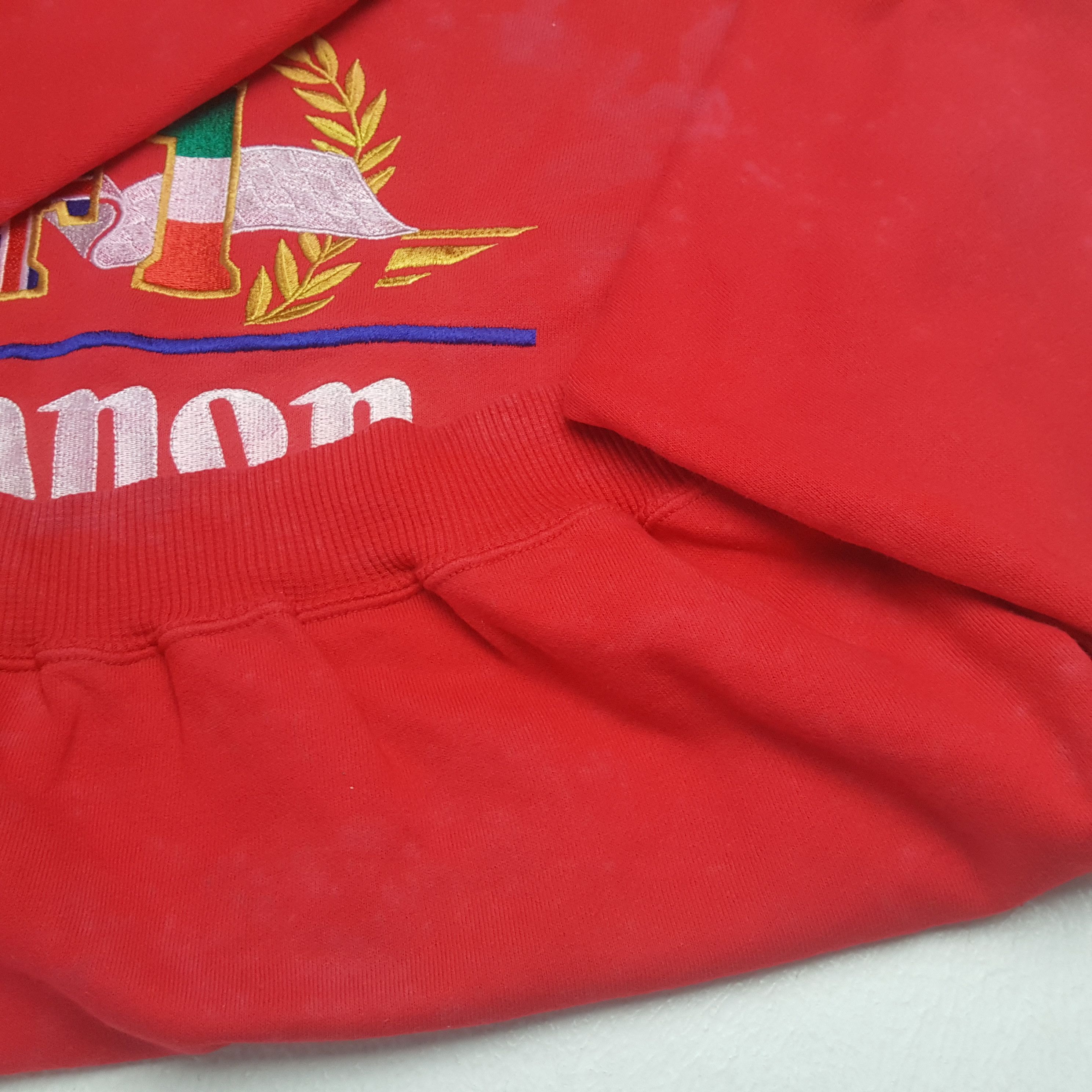 Canon × Vintage Vintage CANON WILLIAMS F1 Racing Team Sweatshirt C295N6 Size US M / EU 48-50 / 2 - 8 Thumbnail