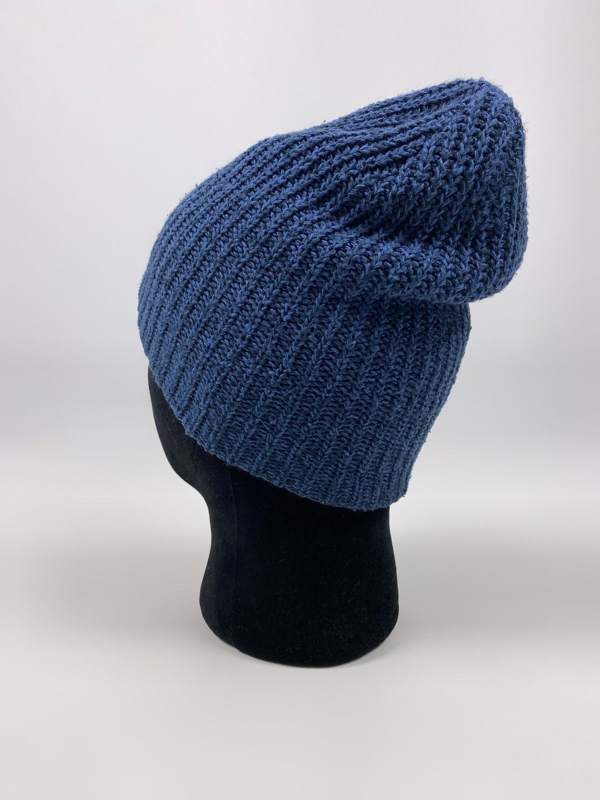 Fjallraven Fjallraven Blue Melange Chunky Knit Beanie Hat Size ONE SIZE - 4 Thumbnail