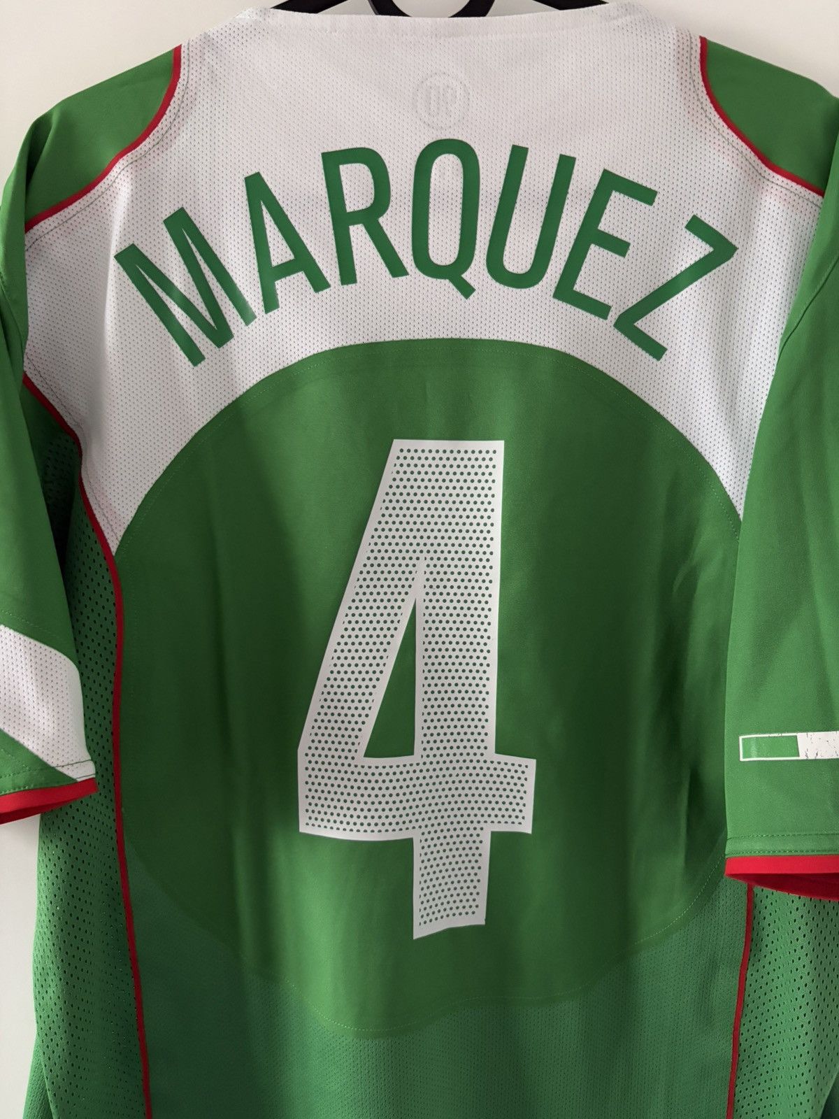 Mexico nike 2004 domowa Marquez meczowa limited Edition — zdjęcie 2