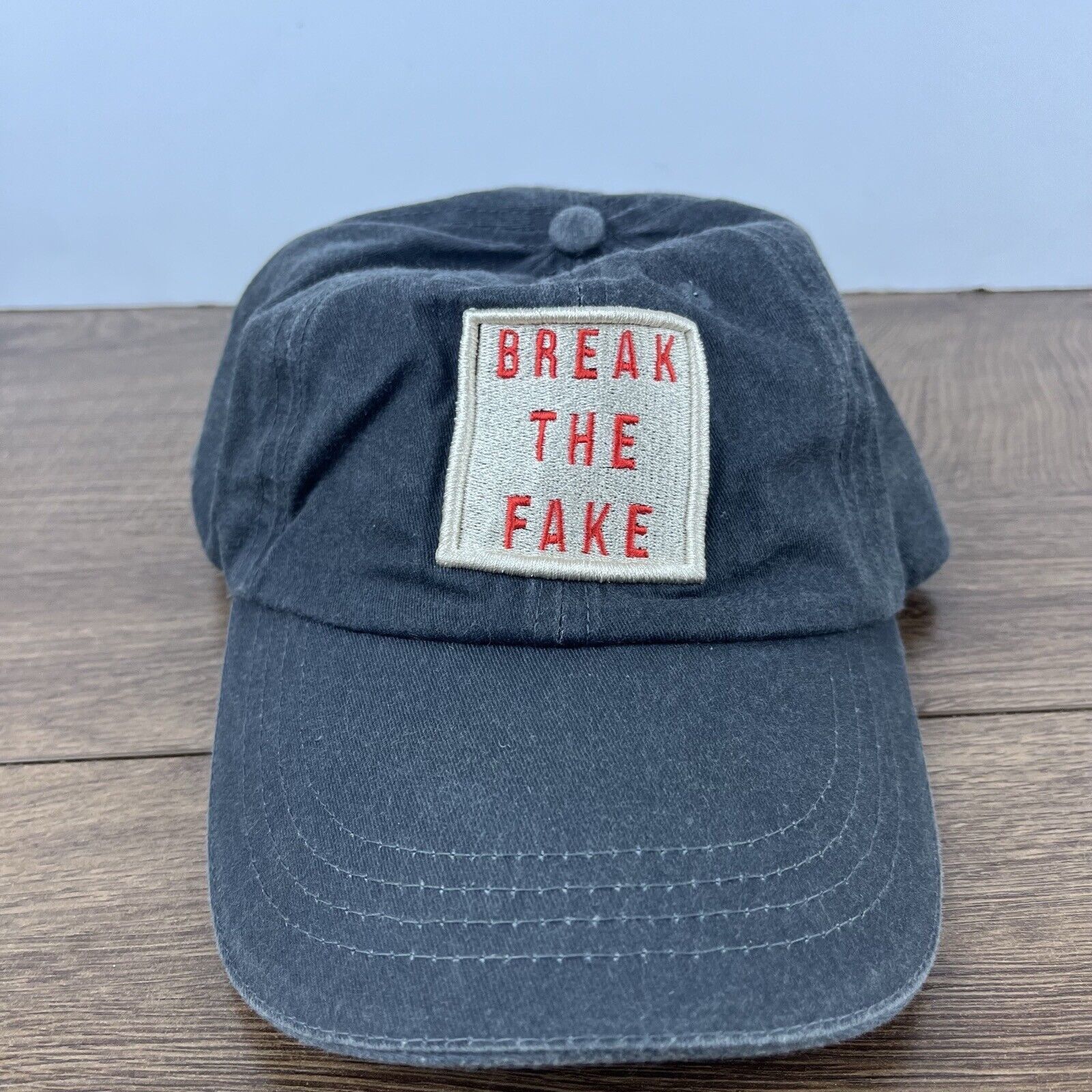 Other Break the Fake Hat Break the Fake Hat Gray Hat Adjustable Gr Size ONE SIZE - 3 Thumbnail