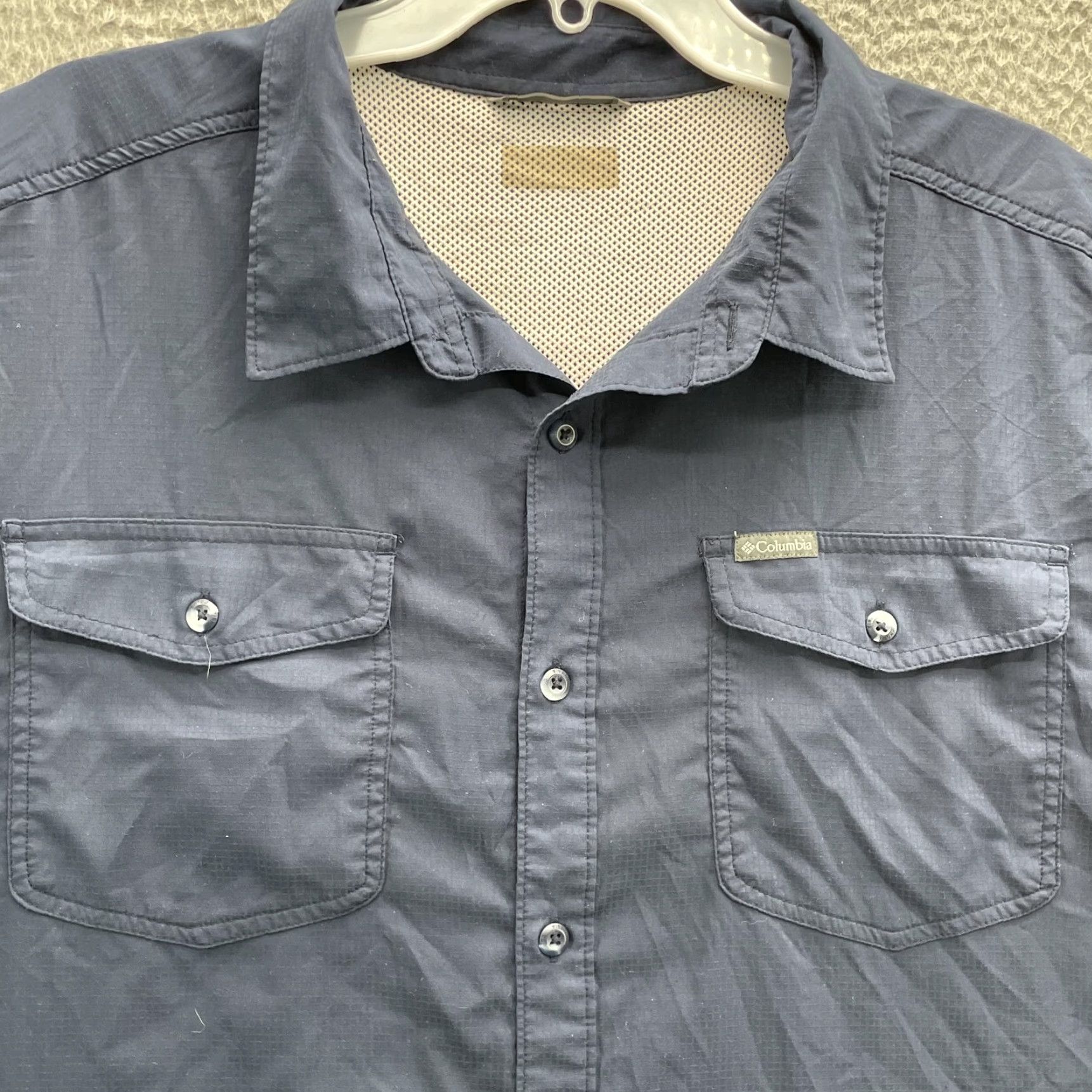 Vintage Columbia Shirt Men’s 2XL Omni-Wick Vented Outdoor Tech Fishing Camping Hike Work Shirt Size US XXL / EU 58 / 5 - 3 Thumbnail