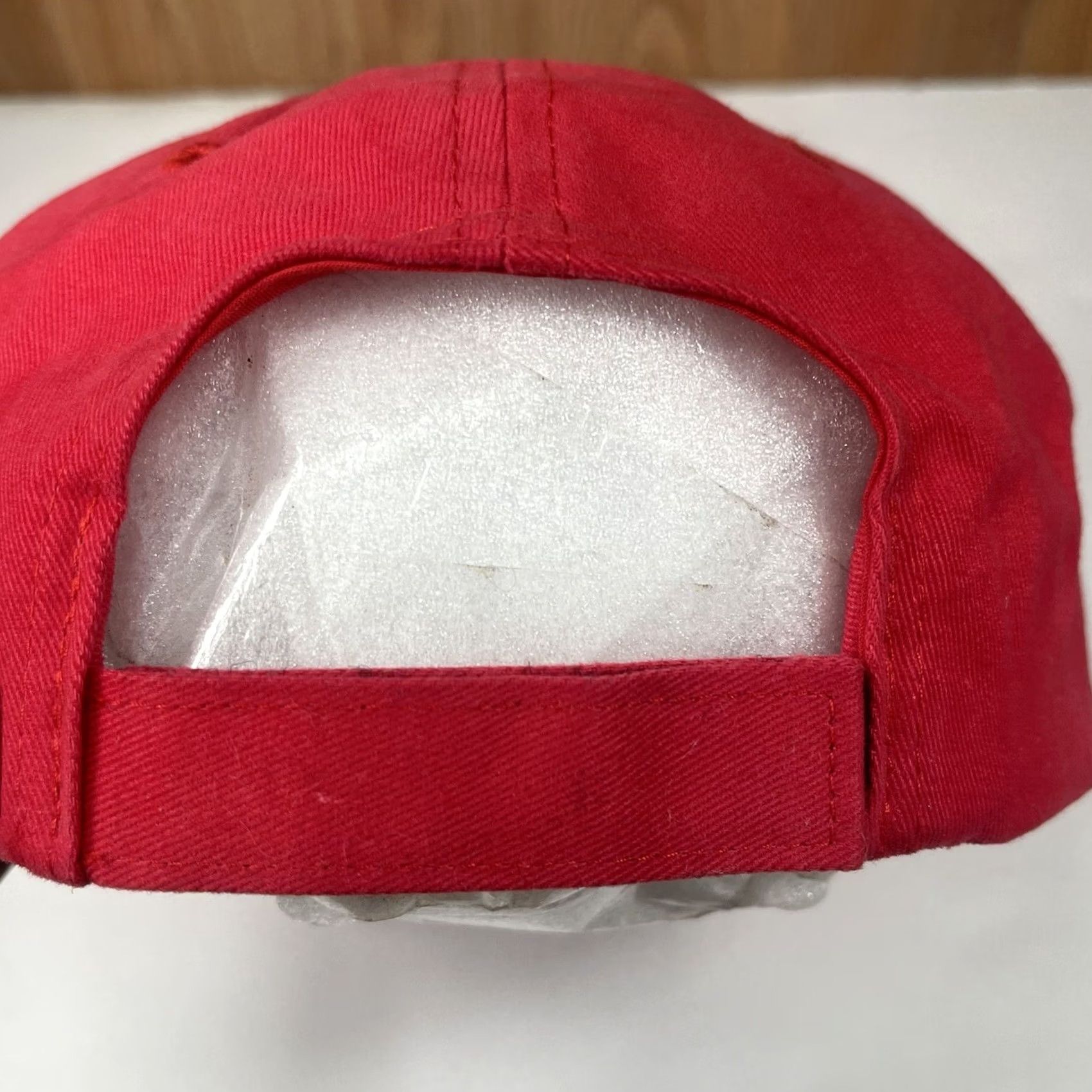 Vintage Richardson Bedford Boosters Adult Adjustable Baseball Hat Cap Red Cotton - Good Pre-Owned Condition - Size ONE SIZE - 7 Thumbnail