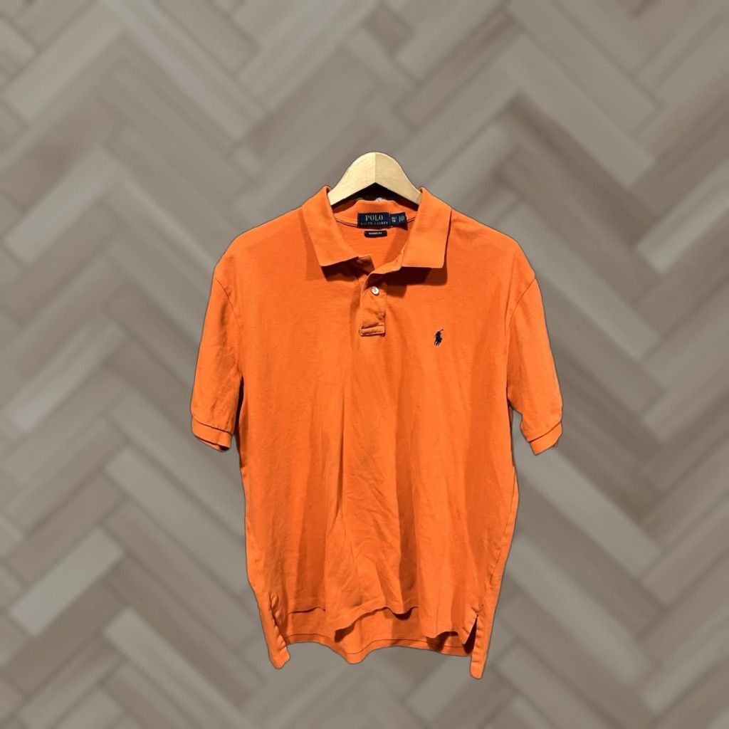 Polo Ralph Lauren Polo Ralph Lauren Polo Shirt Short Sleeve Mens XL Orange Size US XL / EU 56 / 4 - 1 Thumbnail