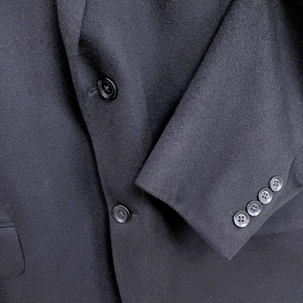 Jacob Cohen S Cohen Prestige Montreal Cashmere Sport Coat Black 44L Size 44L - 3 Thumbnail