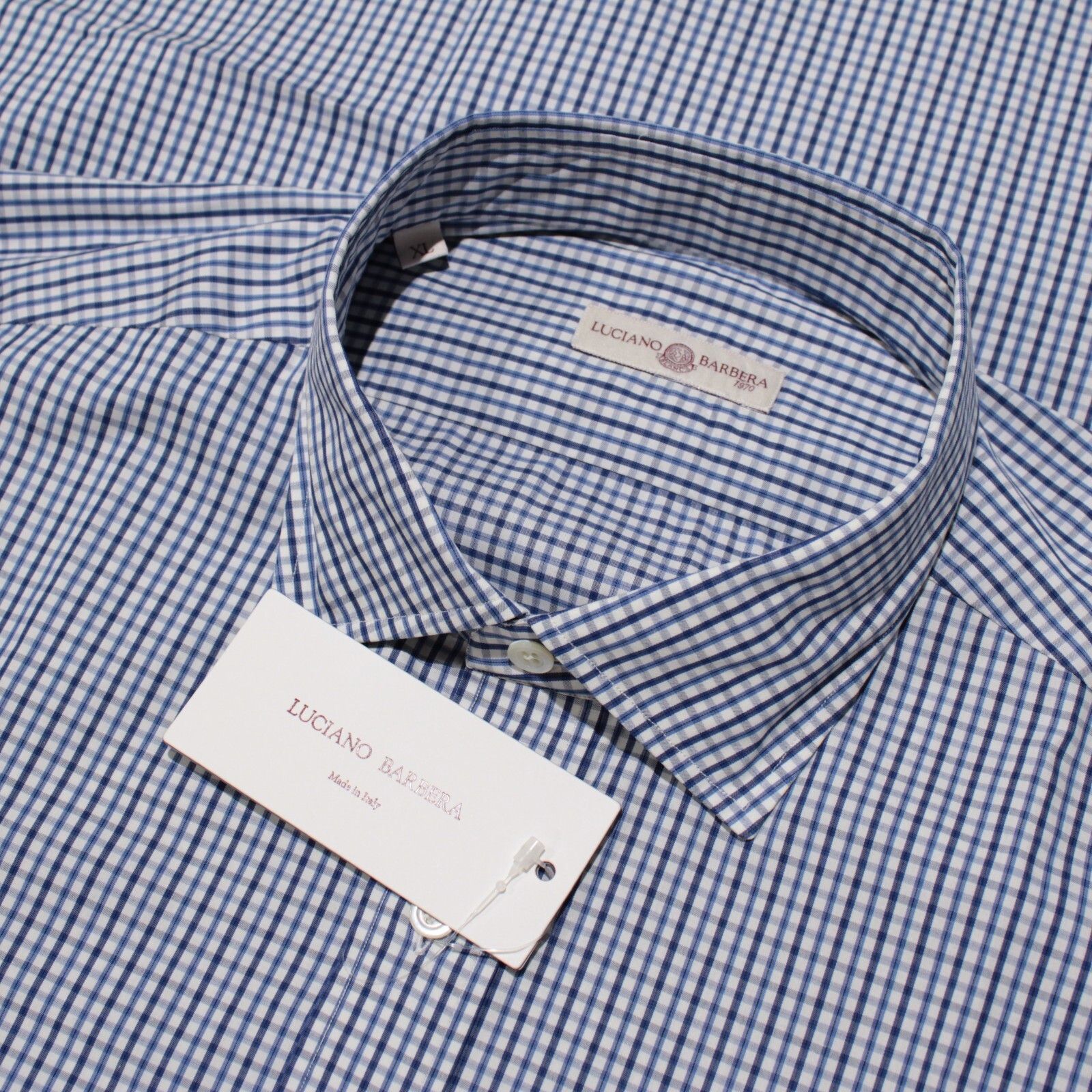 Luciano Barbera Luciano Barbera New with tags Shirt Size XL US In Blue Size US XL / EU 56 / 4 - 1 Thumbnail