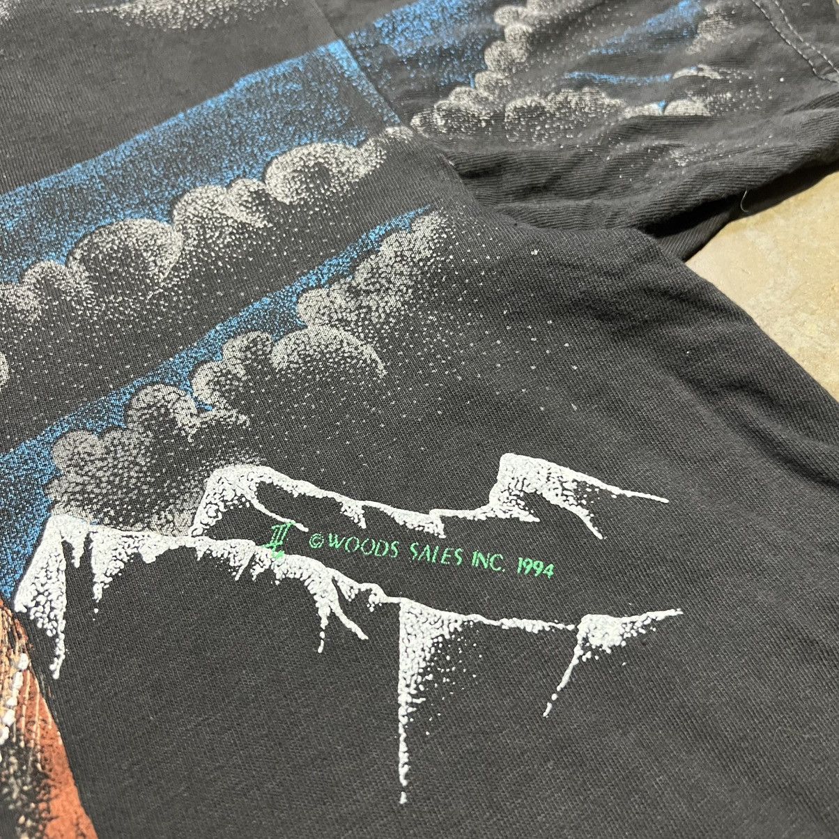 Vintage Vintage Native American AOP Graphic Tee Nature Horse 90s Size US XXL / EU 58 / 5 - 8 Thumbnail