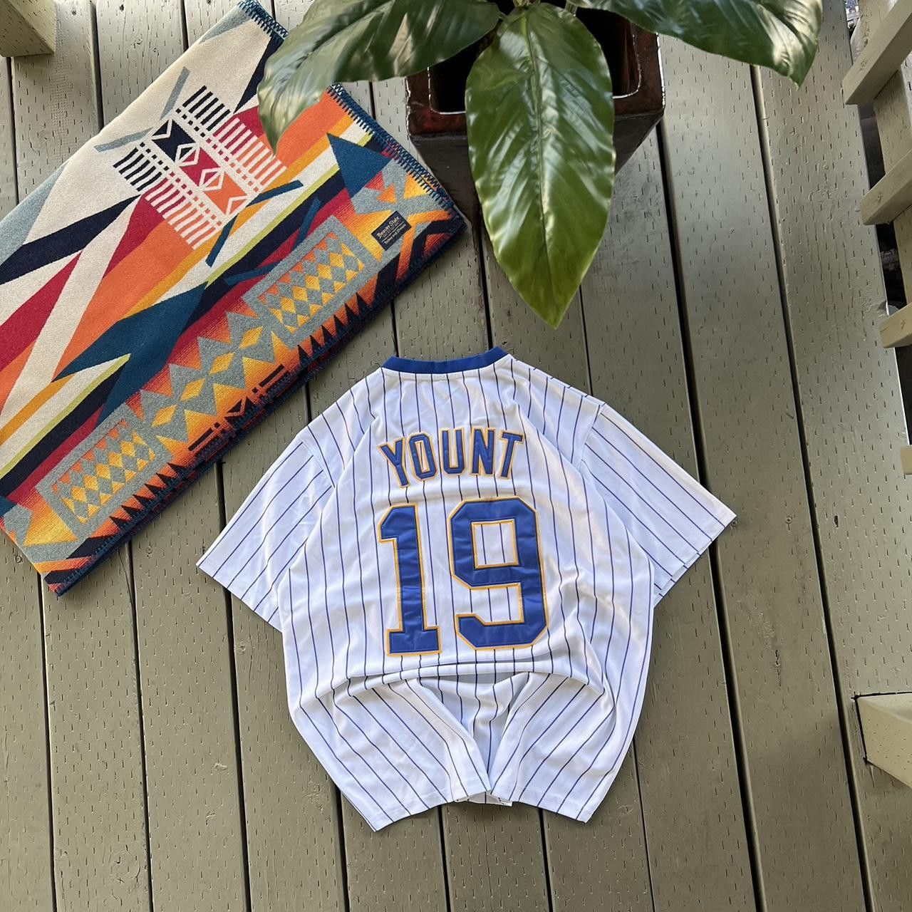 MLB × Vintage Milwaukee Brewers Baseball Jersey SGA L Vintage Retro MLB Size US L / EU 52-54 / 3 - 3 Thumbnail