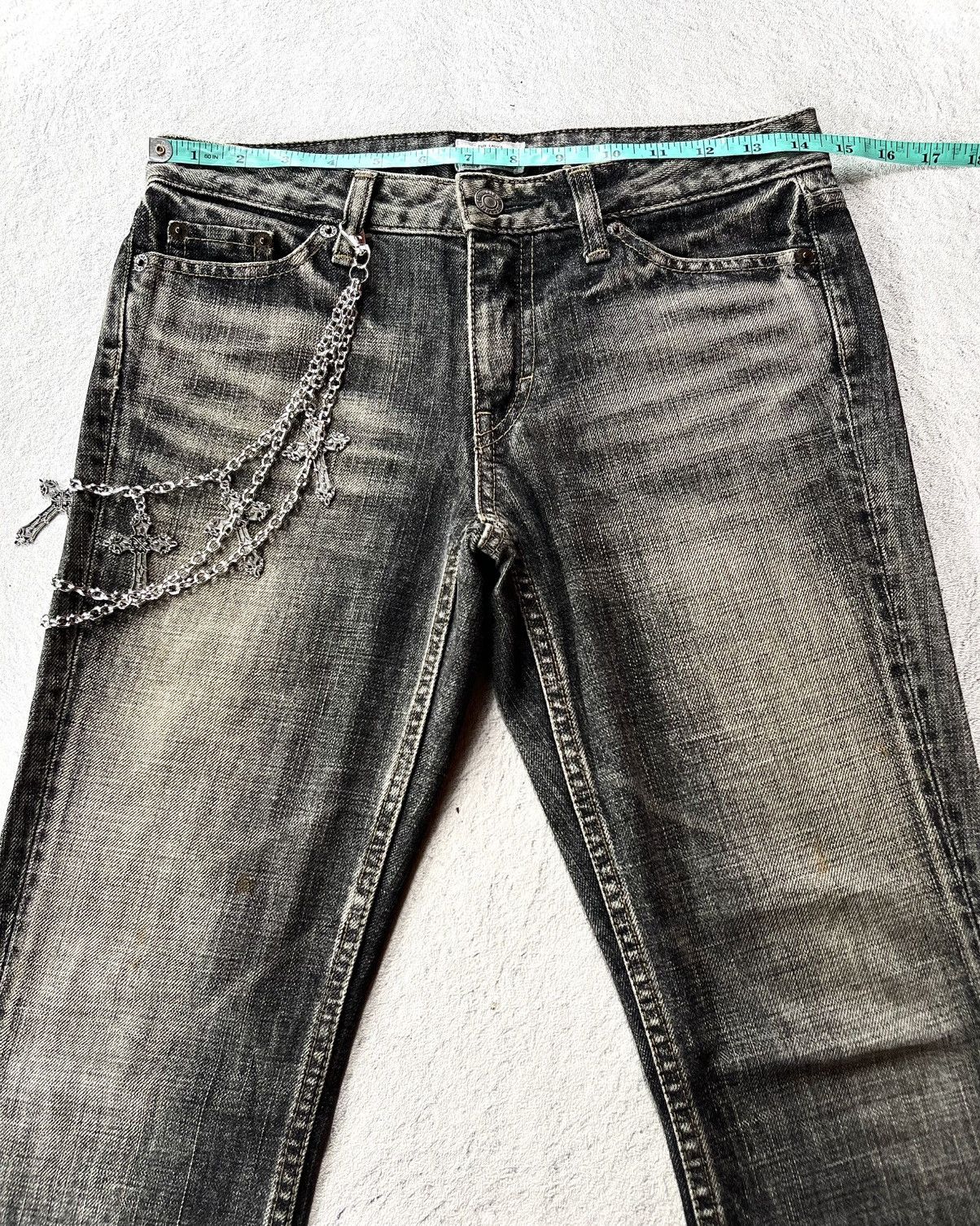 Japanese Brand Sweet Camel Whisker Flare Jean Size 24" / US 00 / IT 34 - 7 Thumbnail