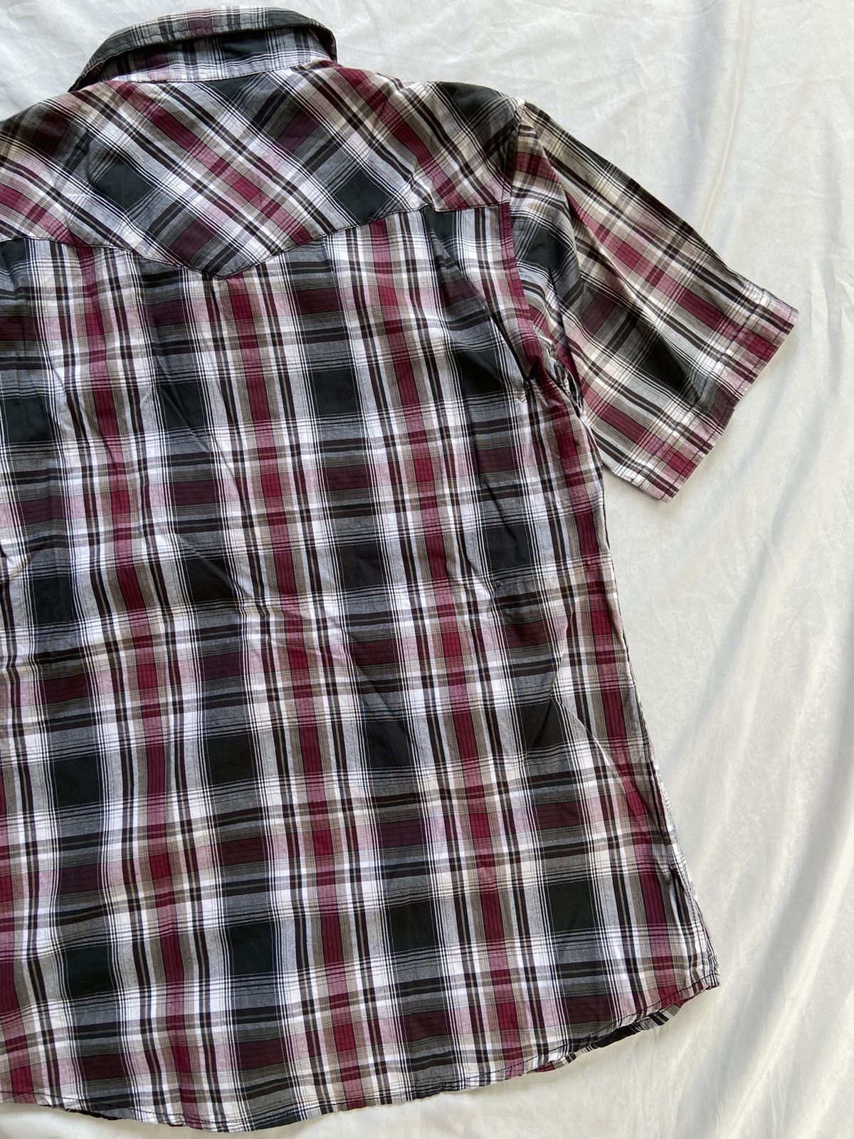 Japanese Brand OMKOE DOUBLE LAYER BUTTON UP SHIRT Size US L / EU 52-54 / 3 - 15 Thumbnail