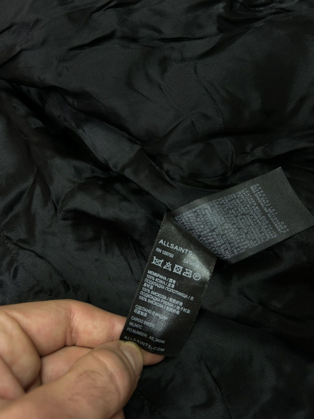 Allsaints Allsaints leather jacket streetwear Size S / US 4 / IT 40 - 13 Thumbnail