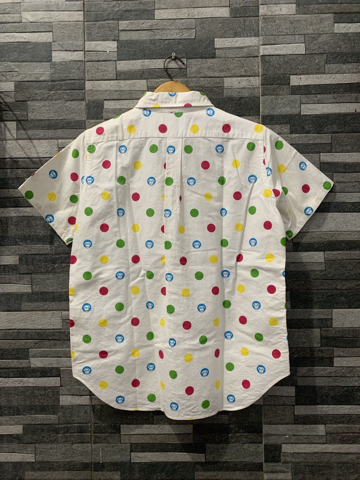 Bape Vintage BAPE Polkadot Shirt Size S / US 4 / IT 40 - 2 Thumbnail