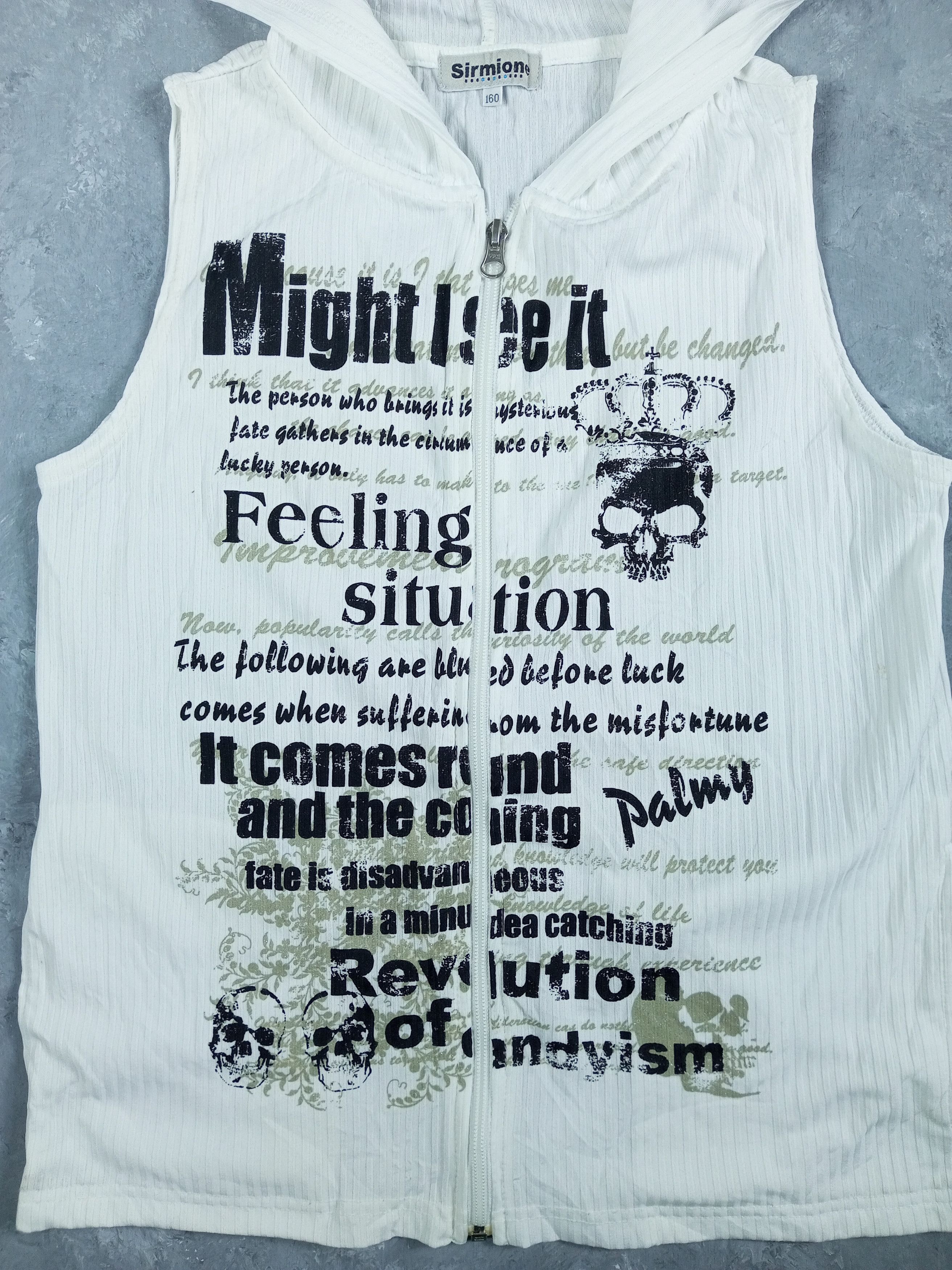 Japanese Brand Rare Vintage Japanese Brand Sleeveless Hoodie Size US M / EU 48-50 / 2 - 4 Thumbnail