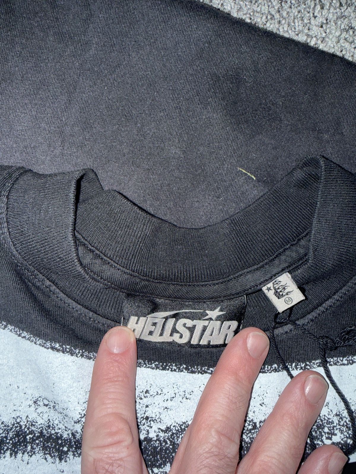 HELLSTAR 🔥BNWT Authentic Hellstar Brainwashed/Eyeball T size Medium🔥 Size US M / EU 48-50 / 2 - 8 Thumbnail