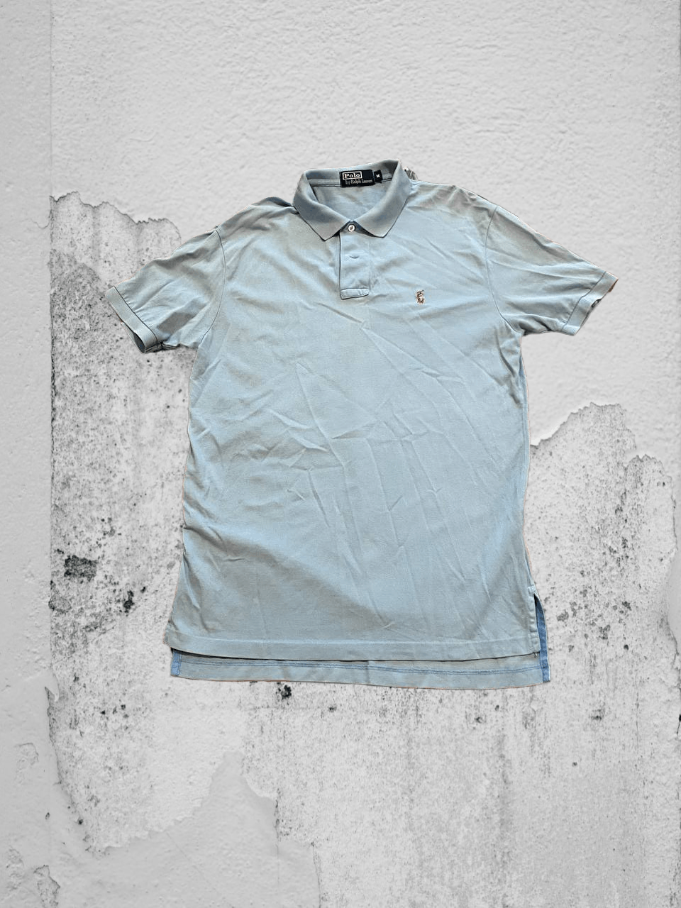 Polo Ralph Lauren Y2K Polo by Ralph Lauren blue logo T-shirt Vintage Size US M / EU 48-50 / 2 - 1 Thumbnail
