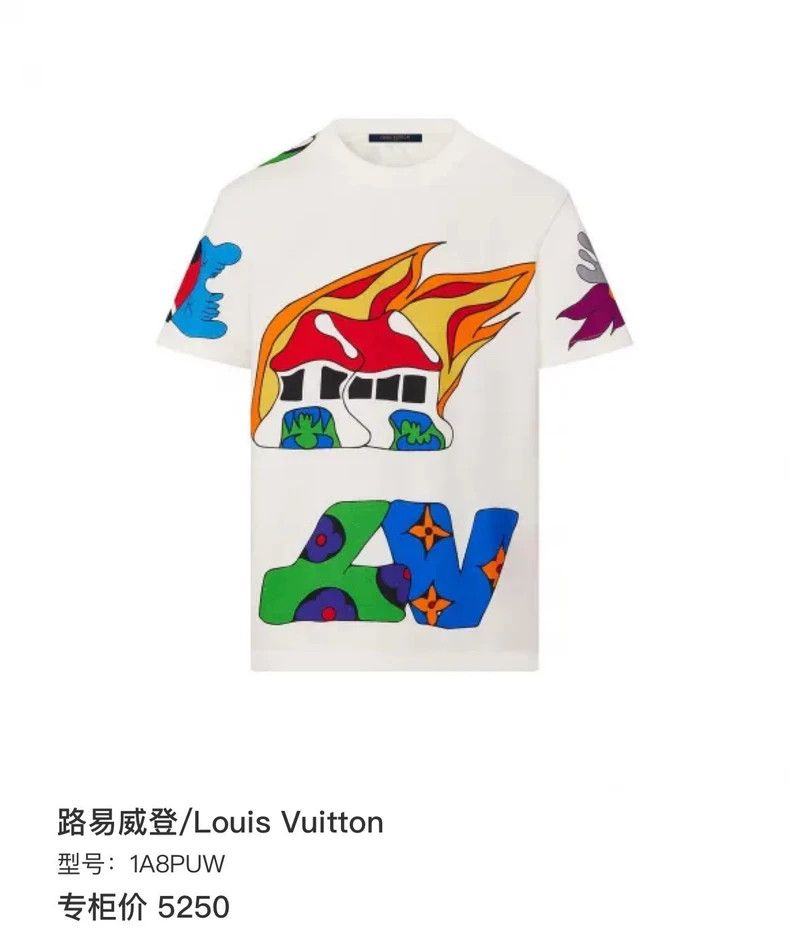 Louis Vuitton Louis Vuitton Cartoon House Short Sleeves 2504-Nextarrow Size US XS / EU 42 / 0 - 6 Thumbnail