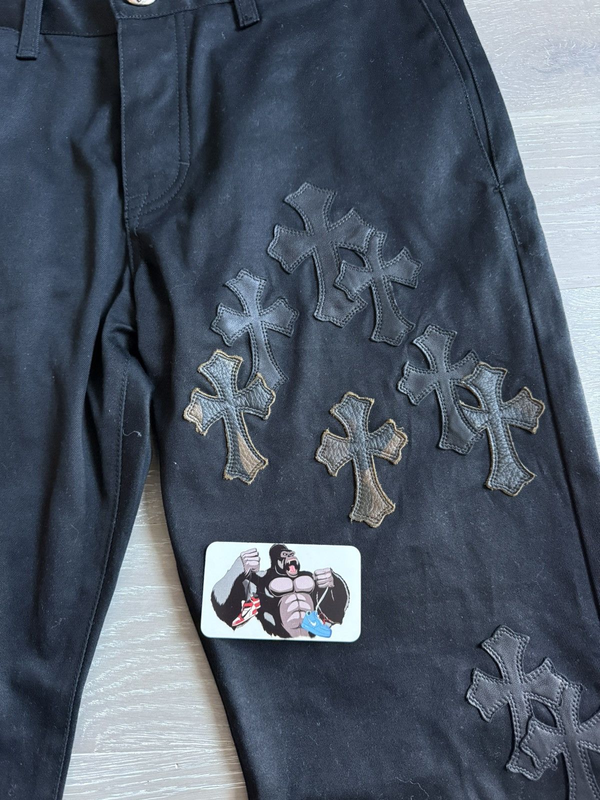 Chrome Hearts Chrome Hearts Cross Patch Chino Pants Black/Camo Size US 33 - 4 Thumbnail