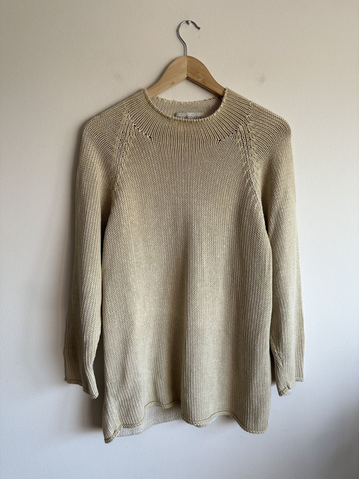 Brunello Cucinelli × Designer Brunello Cucinelli sweater rare luxury vintage Old money Size L / US 10 / IT 46 - 1 Thumbnail