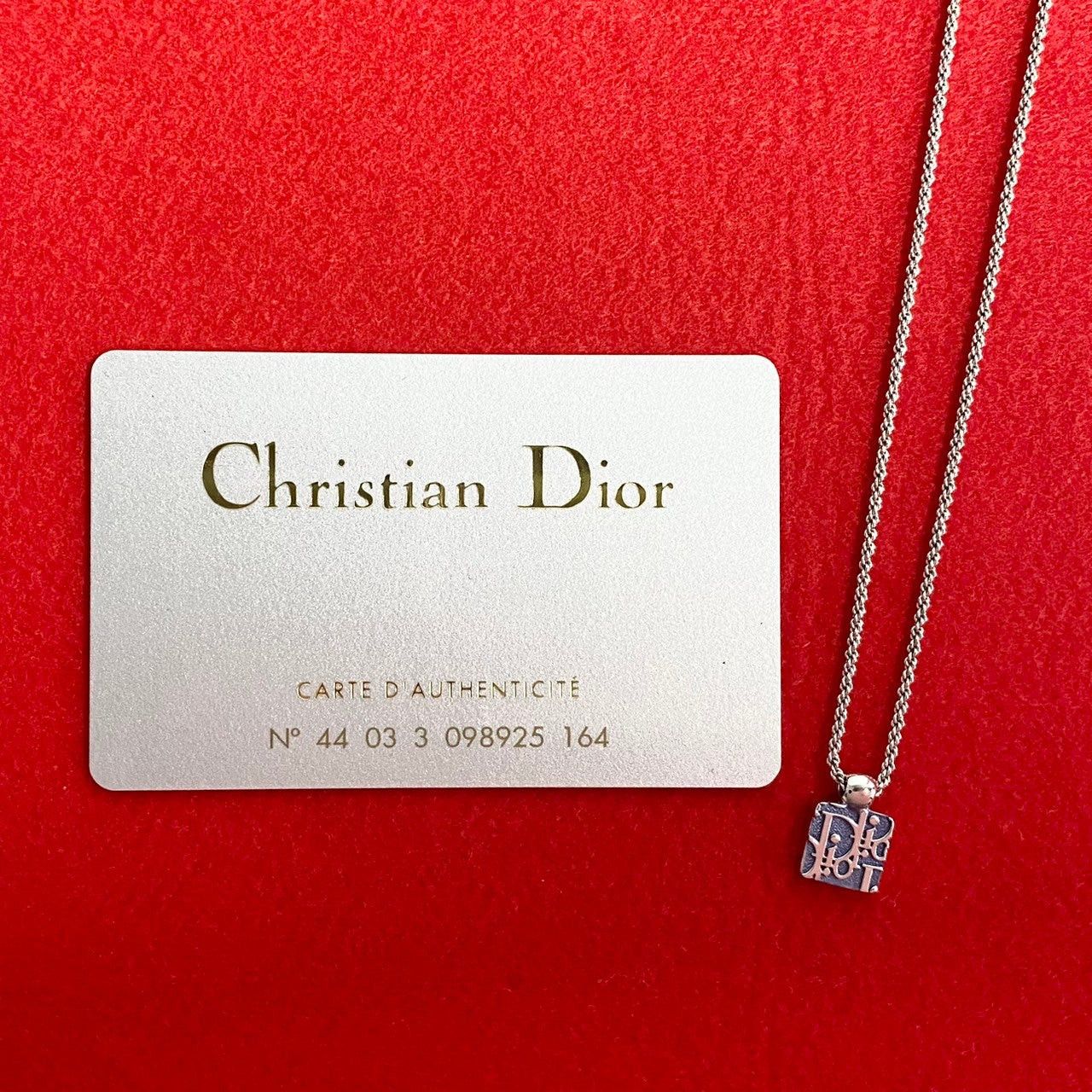 Dior Dior Necklace Silver Size ONE SIZE - 1 Thumbnail