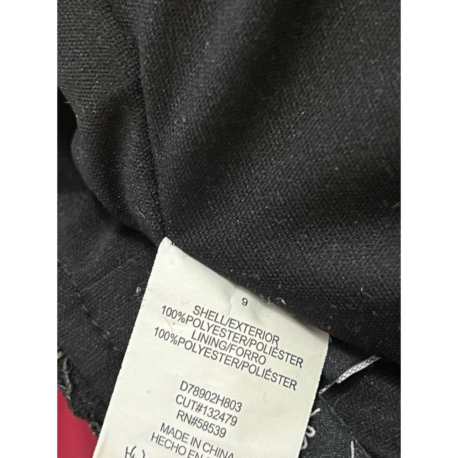 & Other Stories Speechless Women Size 9 Black/Red Strapless Babydoll A001958 Size M / US 6-8 / IT 42-44 - 10 Thumbnail