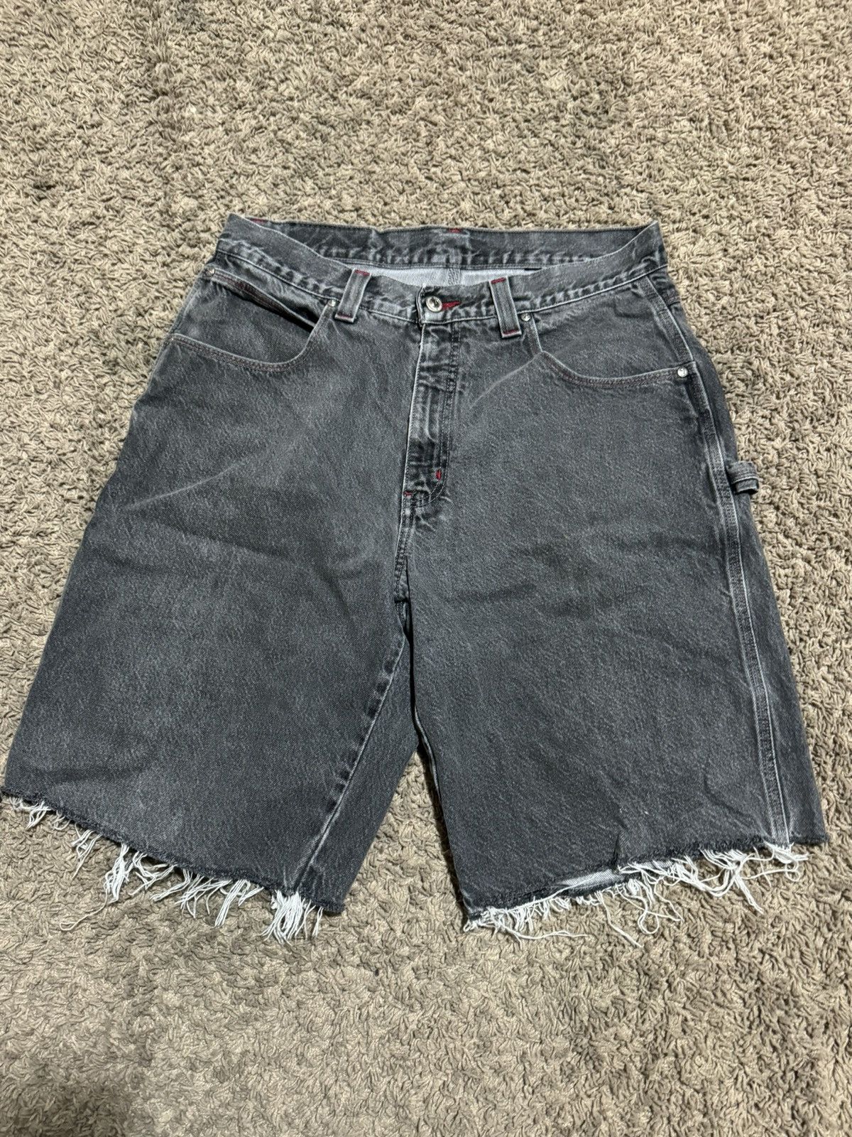 Anchor Blue × Vintage anchor blue baggy faded jorts Size US 32 / EU 48 - 1 Thumbnail